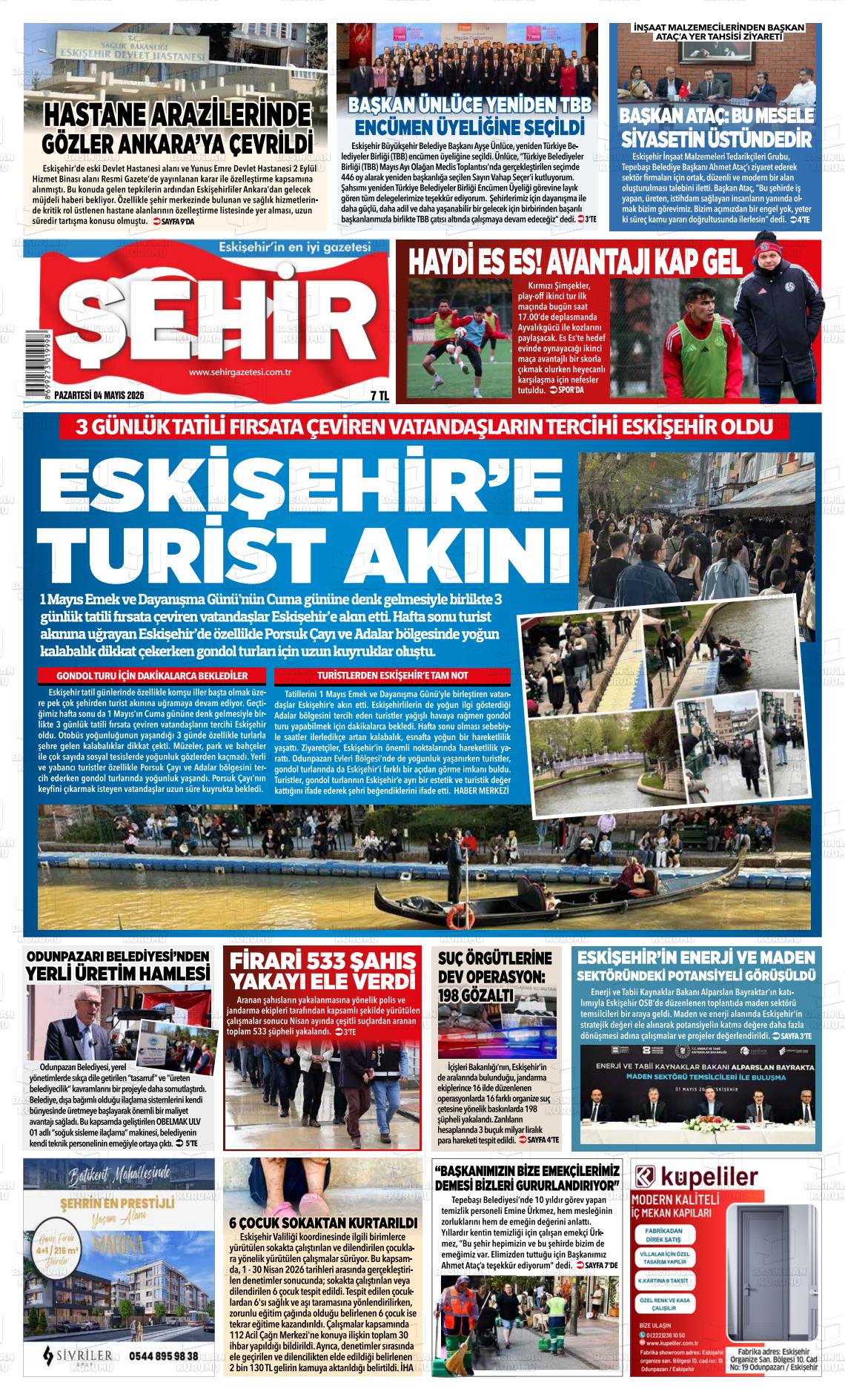 Eskisehir Sehir 04.05.2026