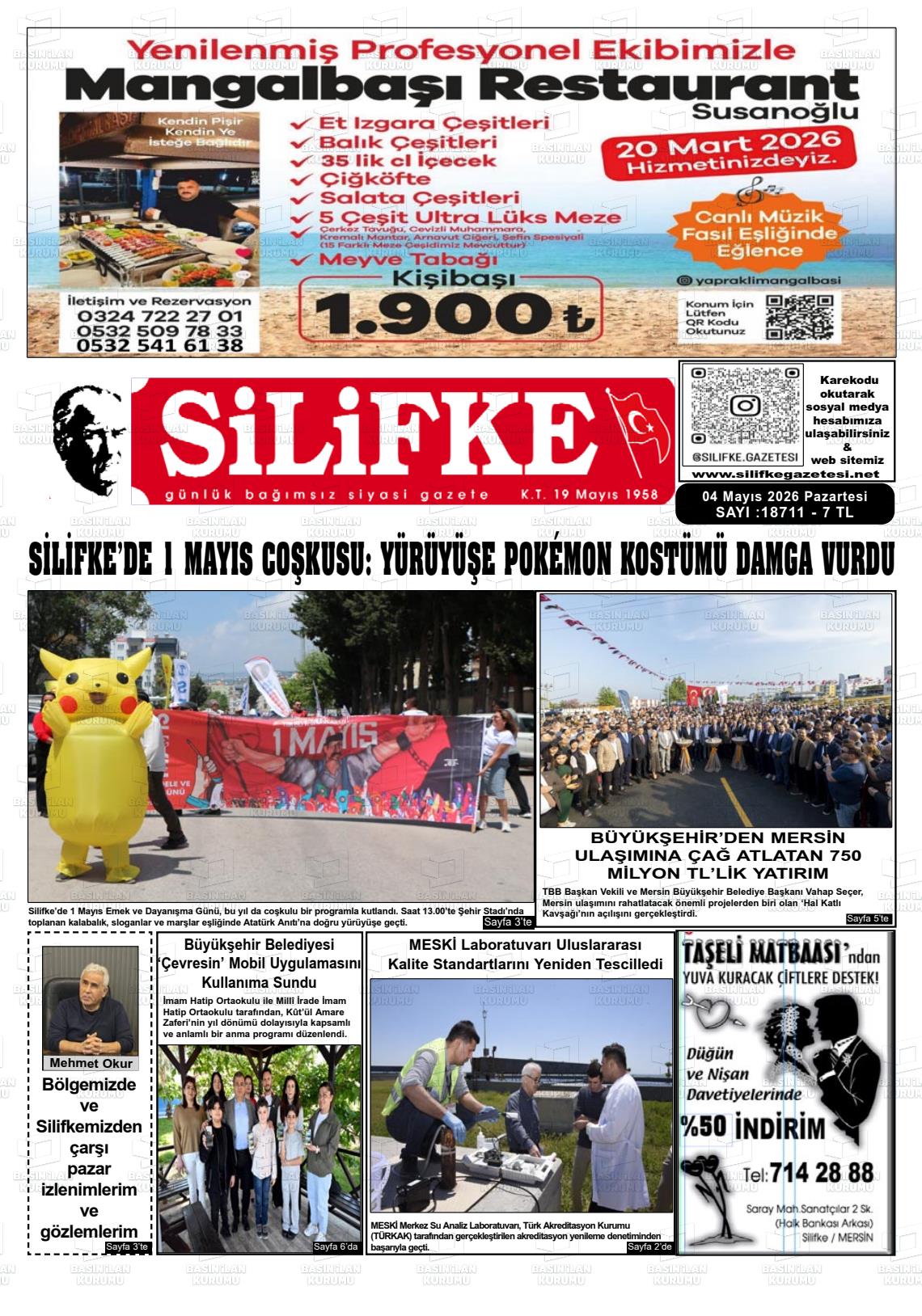 Mersin Silifke 04.05.2026