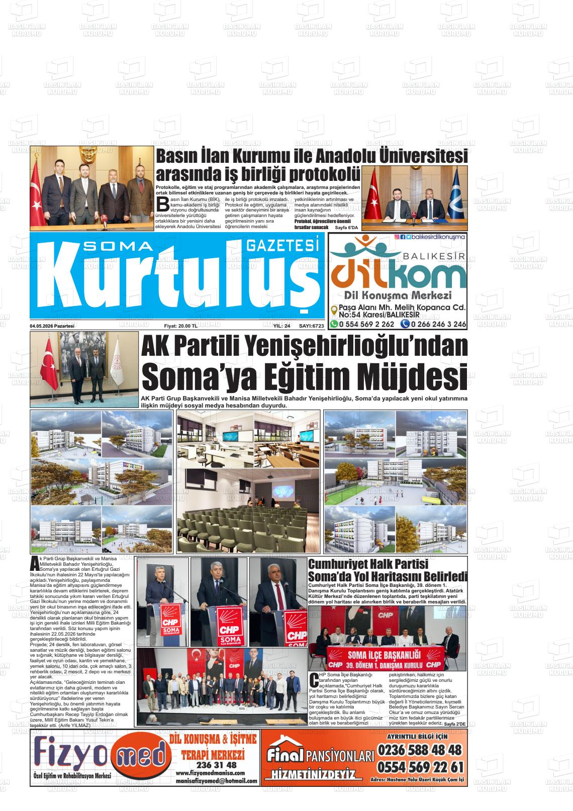 Manisa Somagundem 04.05.2026