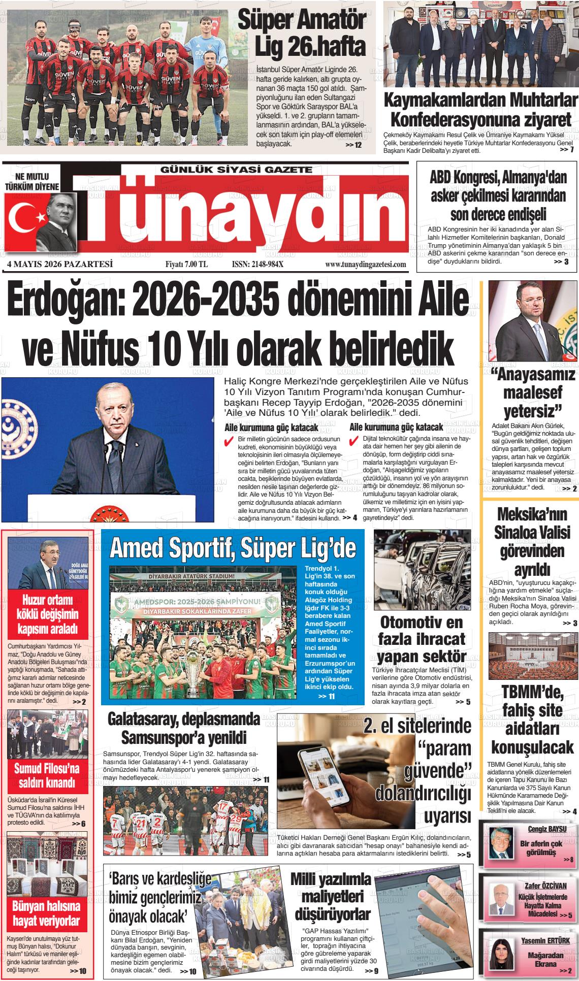 Istanbul Tunaydin 04.05.2026