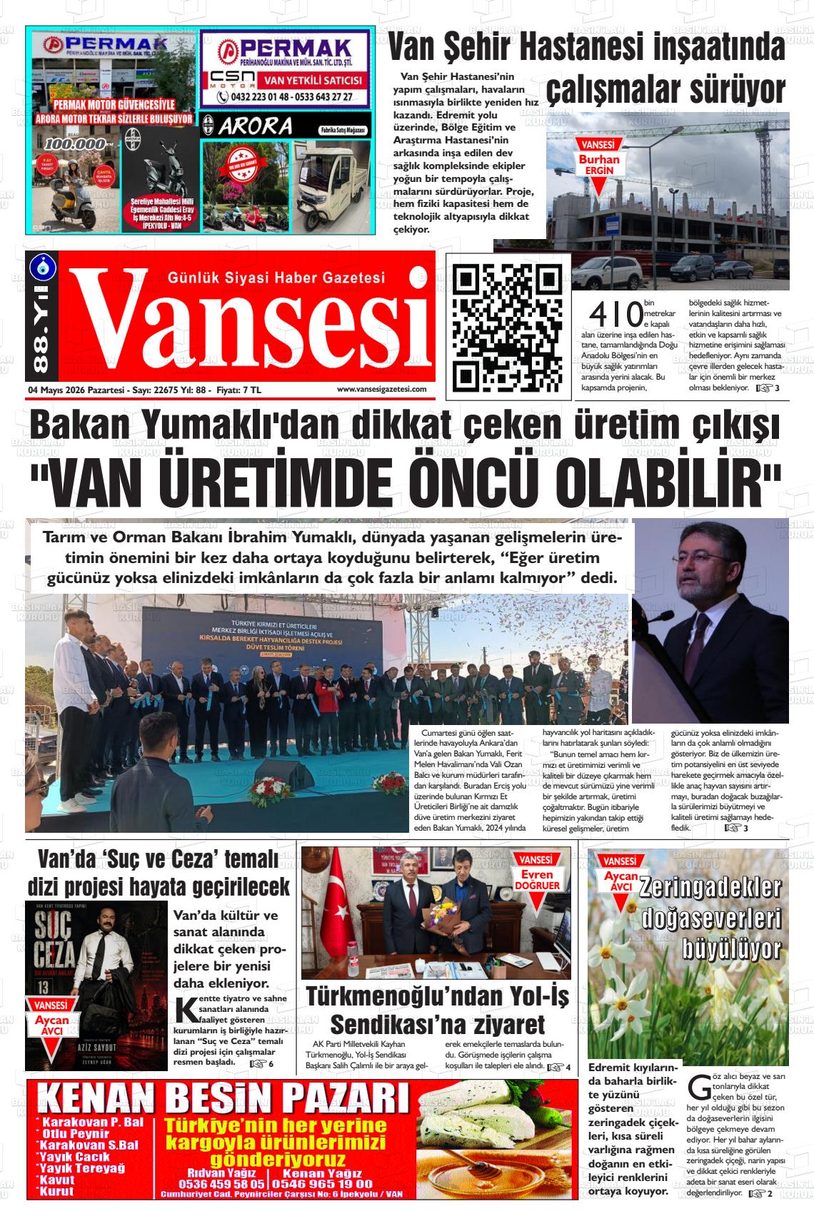 Van Sesi 04.05.2026