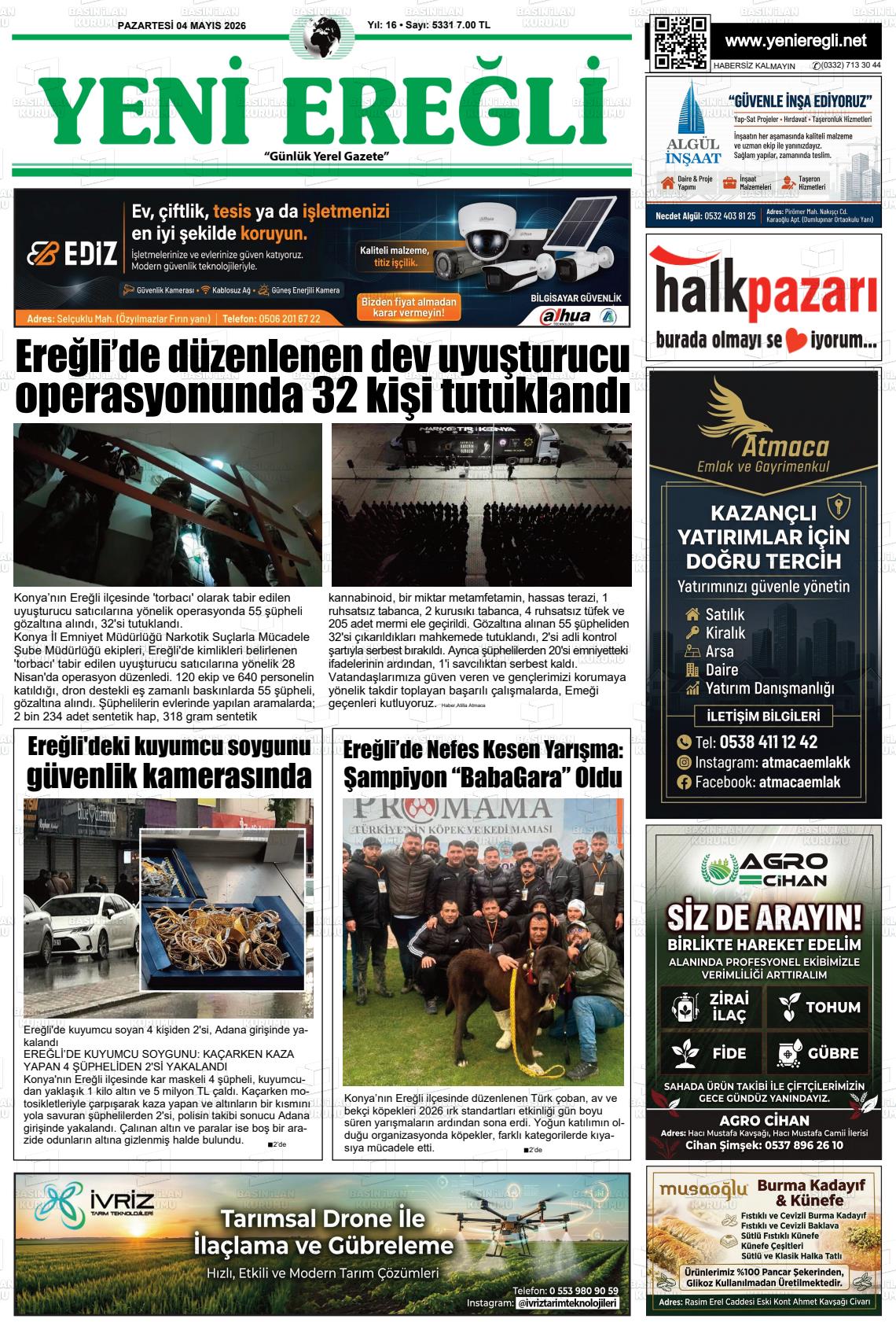 Konya Yenieregli 04.05.2026