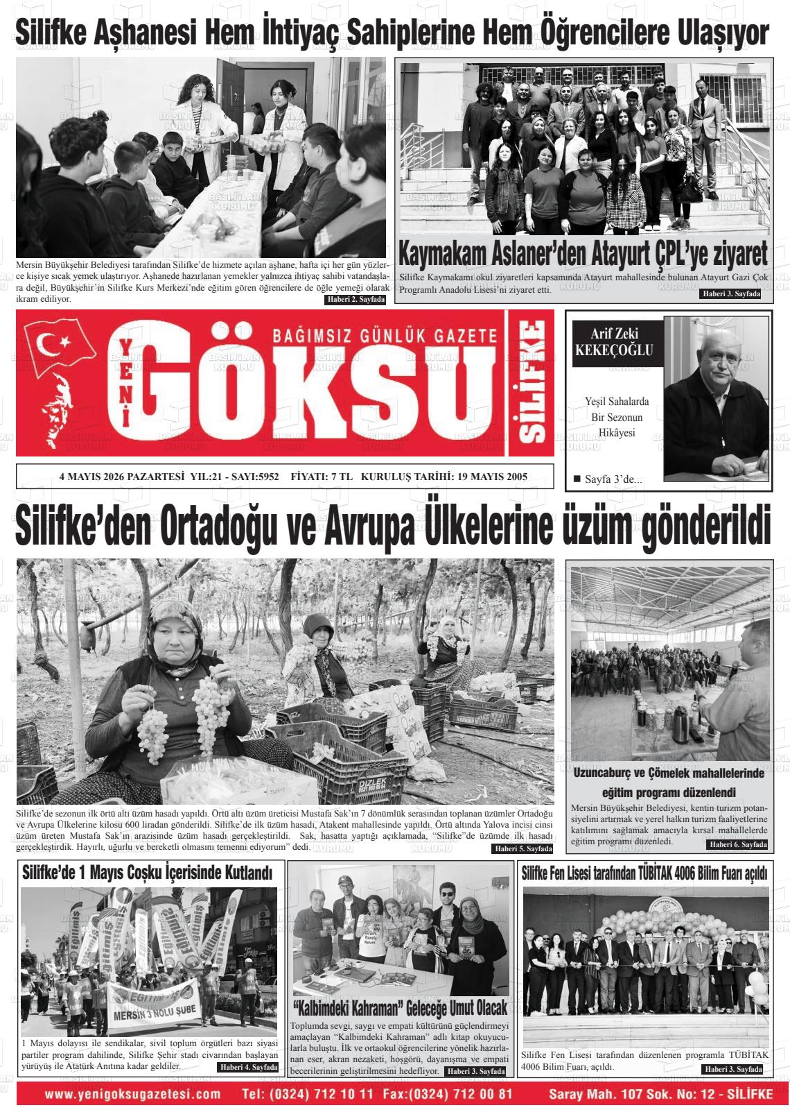 Mersin Yenigoksu 04.05.2026
