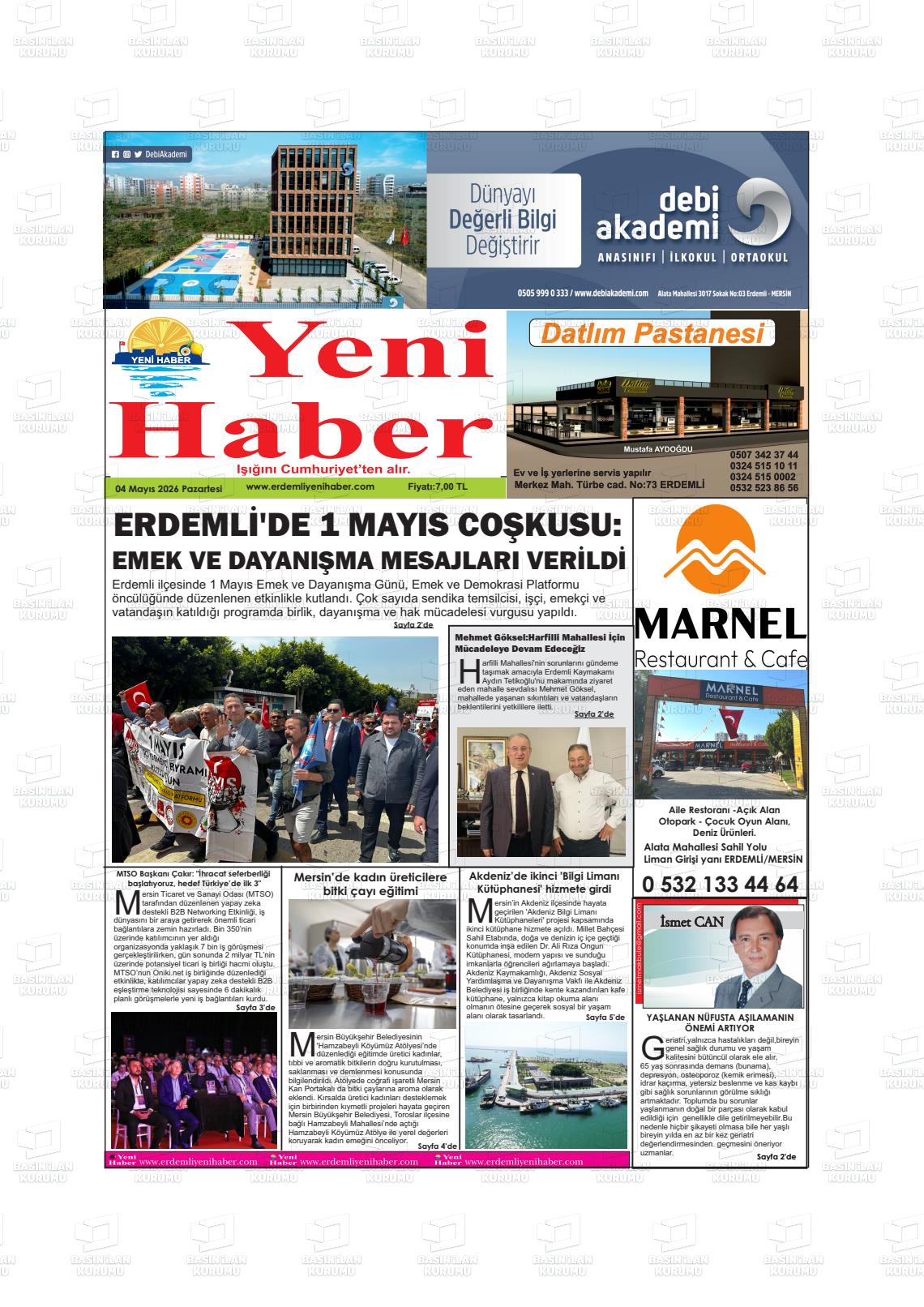 Konya Yenihaber 04.05.2026
