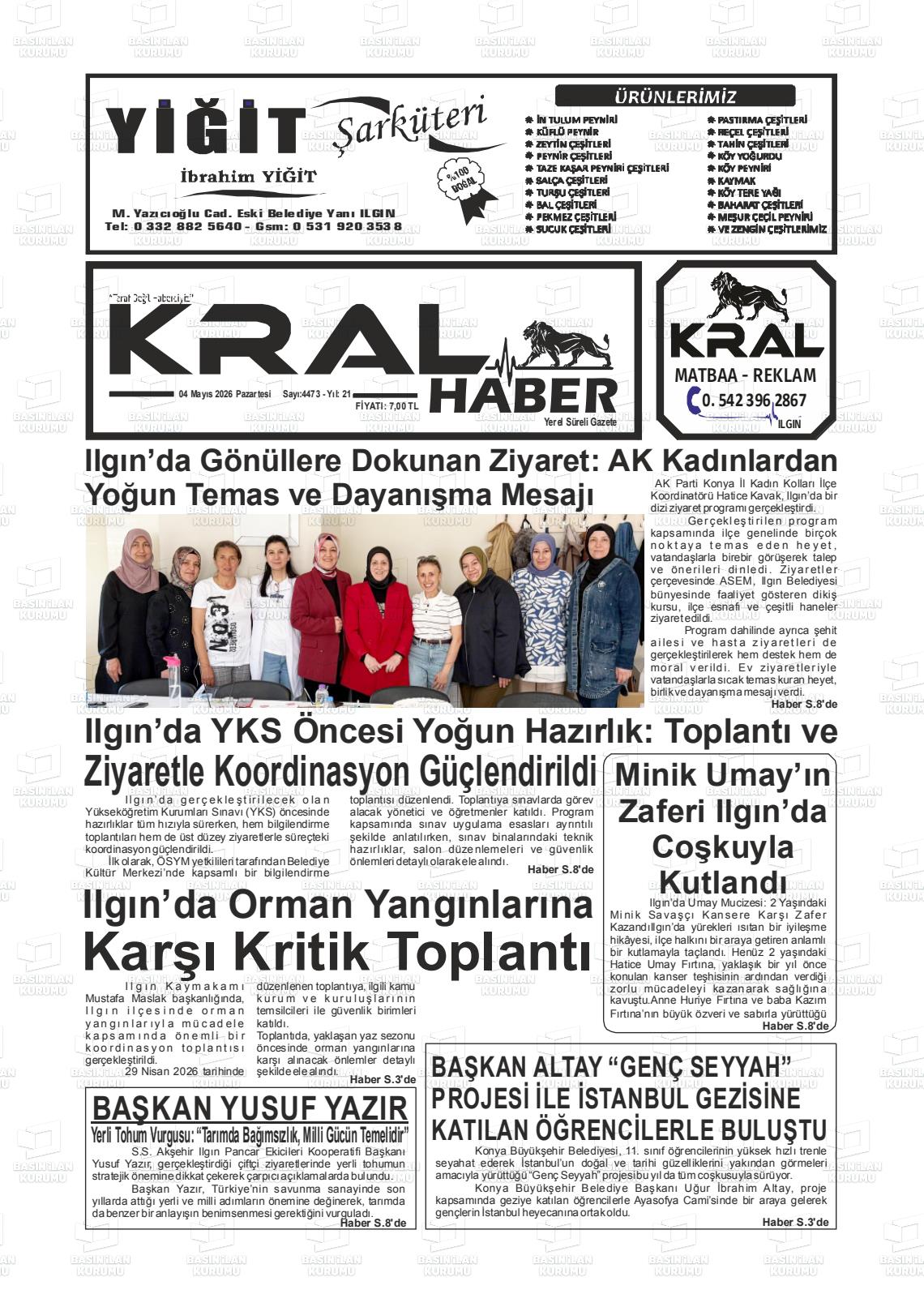 Konya Yeniilginpostasi 04.05.2026