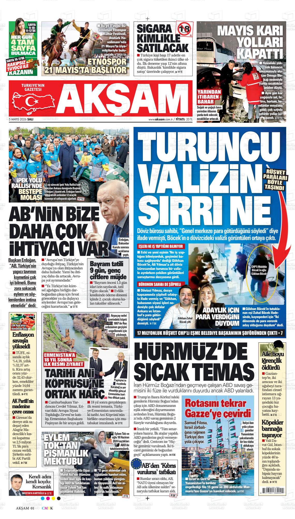Akşam Gazetesi 05.05.2026