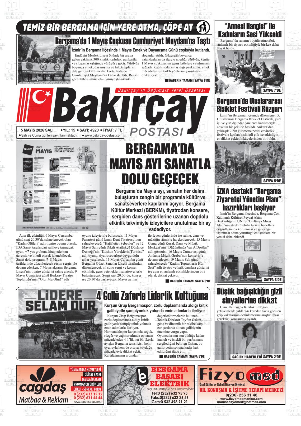 Izmir Bakircaypostasi 05.05.2026