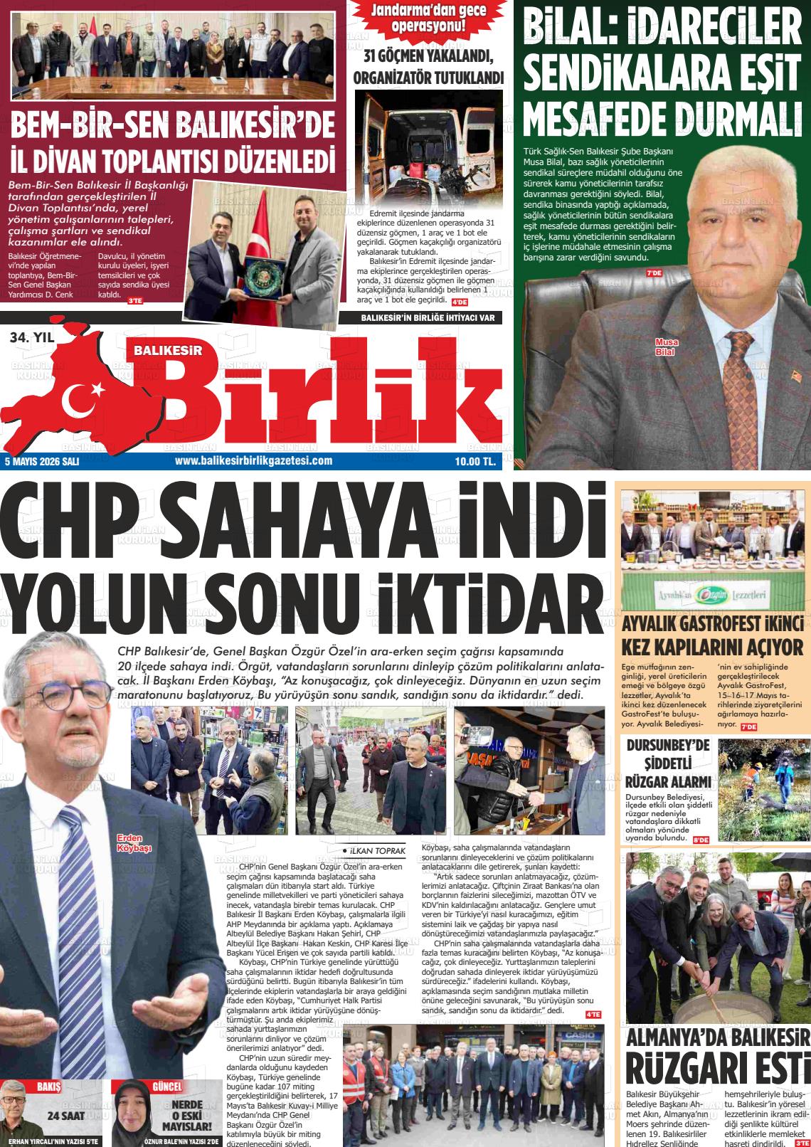 Balikesir Birlik 05.05.2026