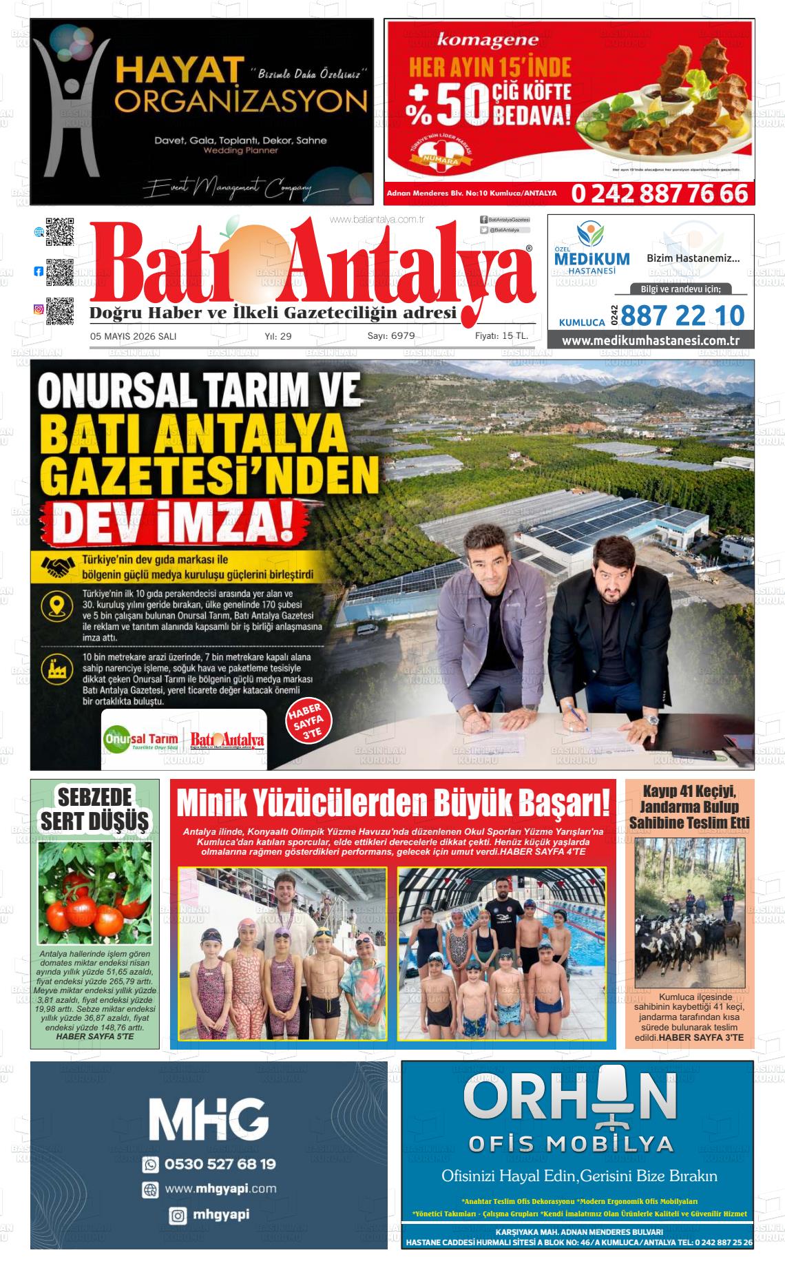 Antalya Bati 05.05.2026