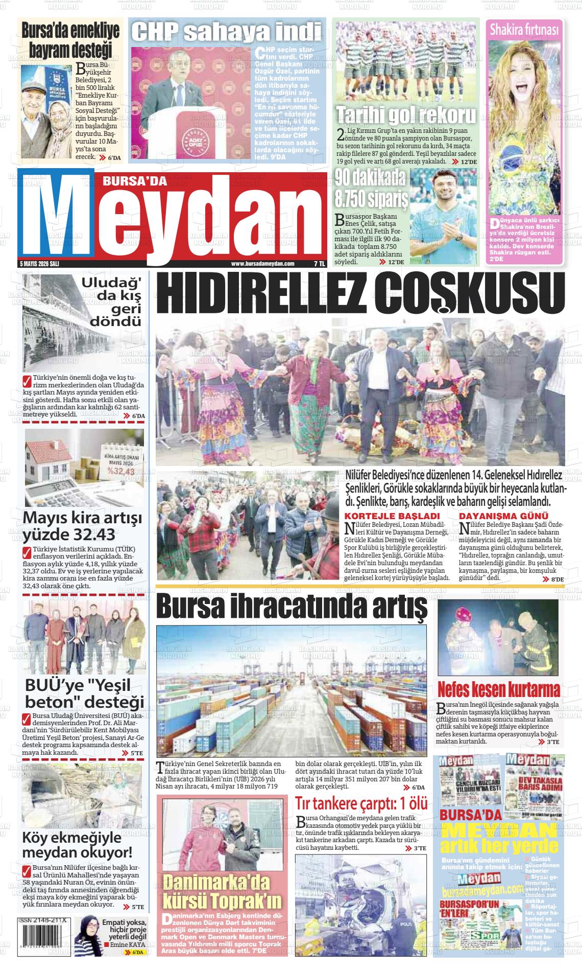 Bursa Dameydan 05.05.2026