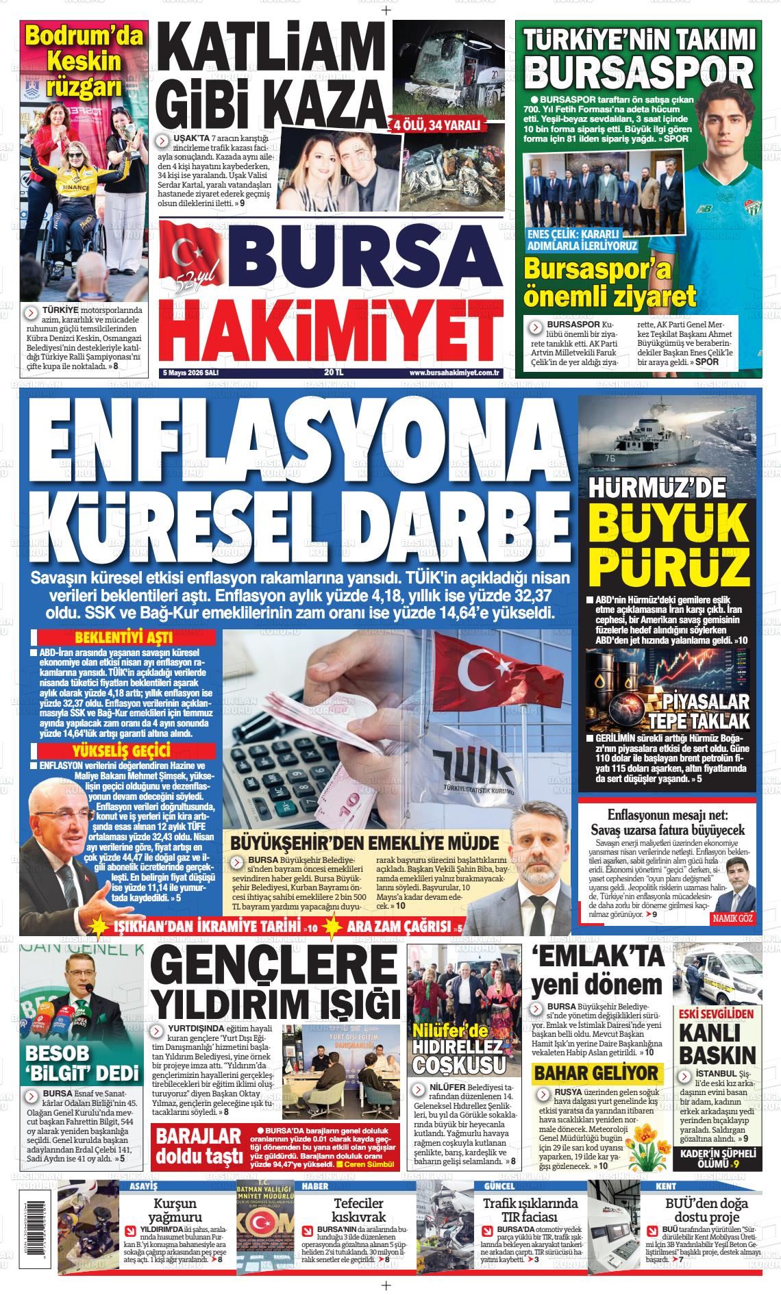 Bursa Hakimiyet 05.05.2026