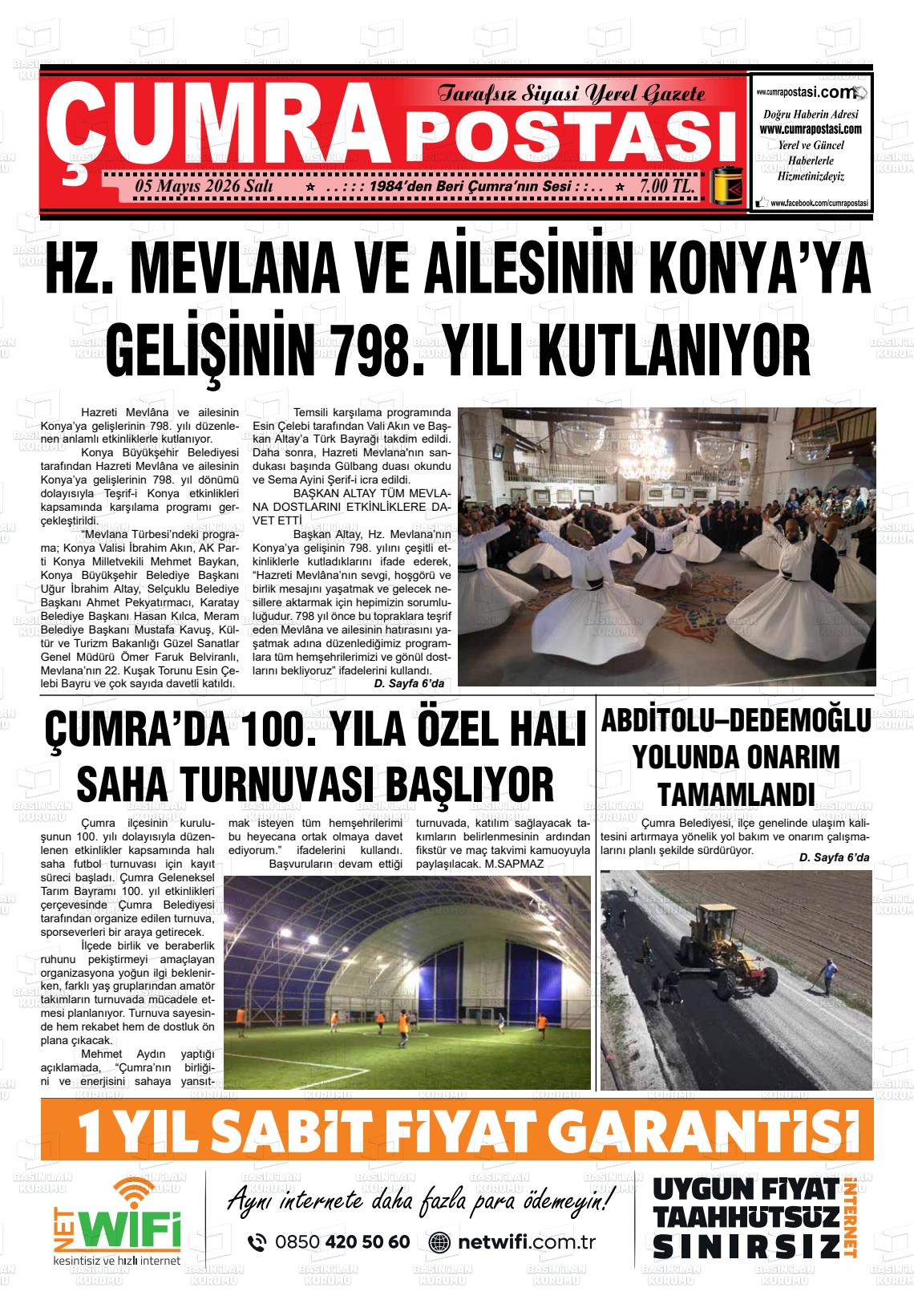 Konya Cumrapostasi 05.05.2026