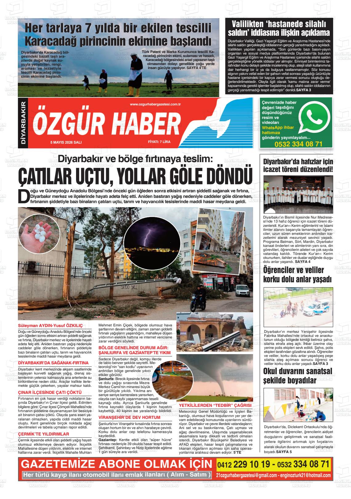 Diyarbakir Ozgurhaber 05.05.2026