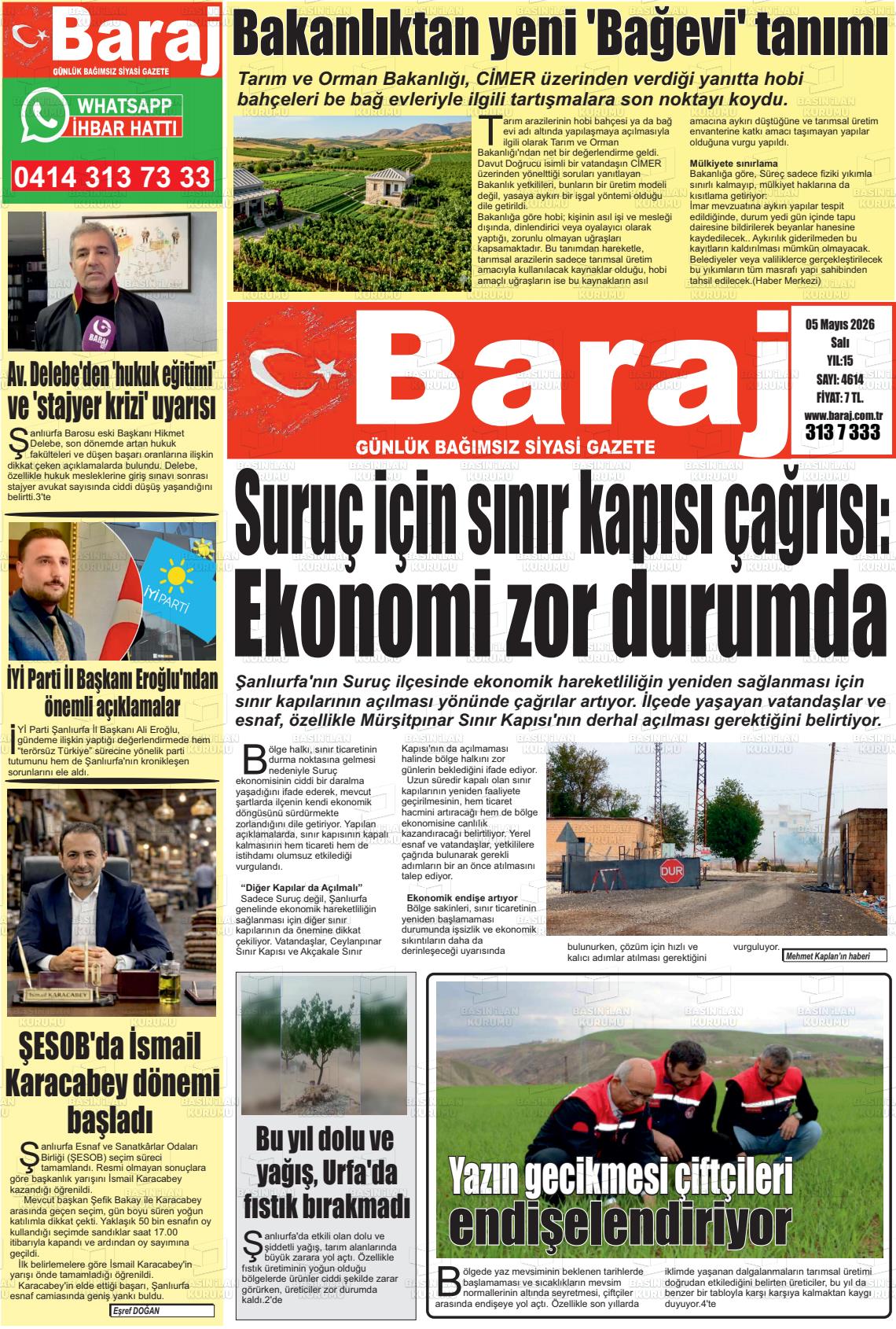 Sanliurfa Dundenbugunesafak 05.05.2026