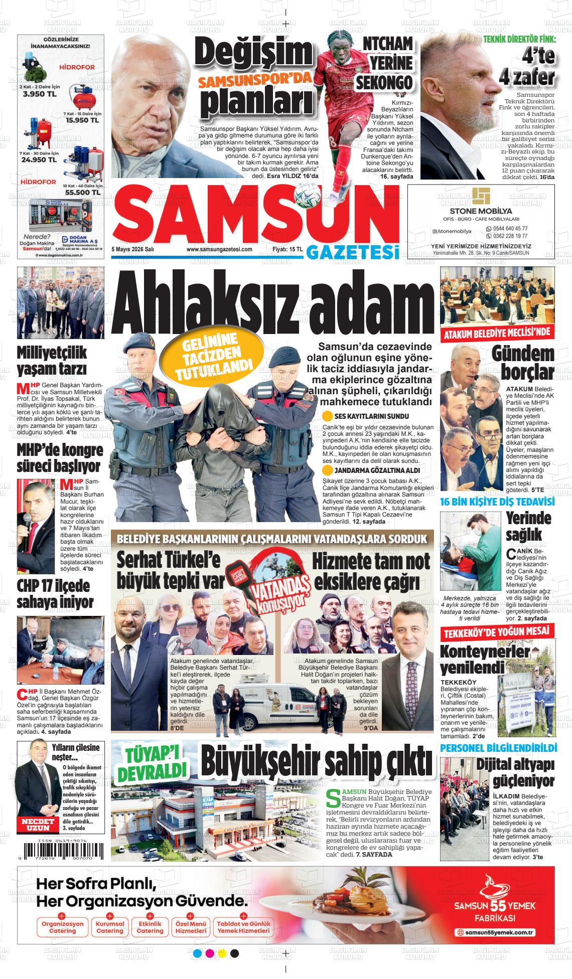 Samsun Ekip 05.05.2026