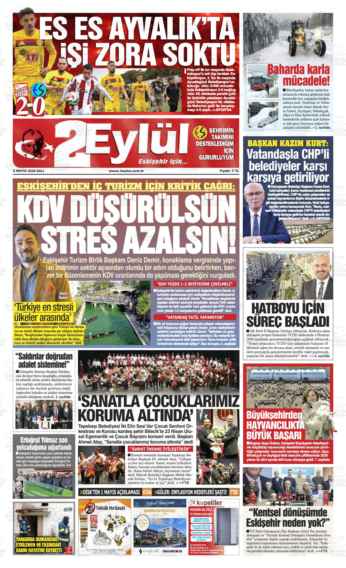 Eskisehir 2 Eylul 05.05.2026
