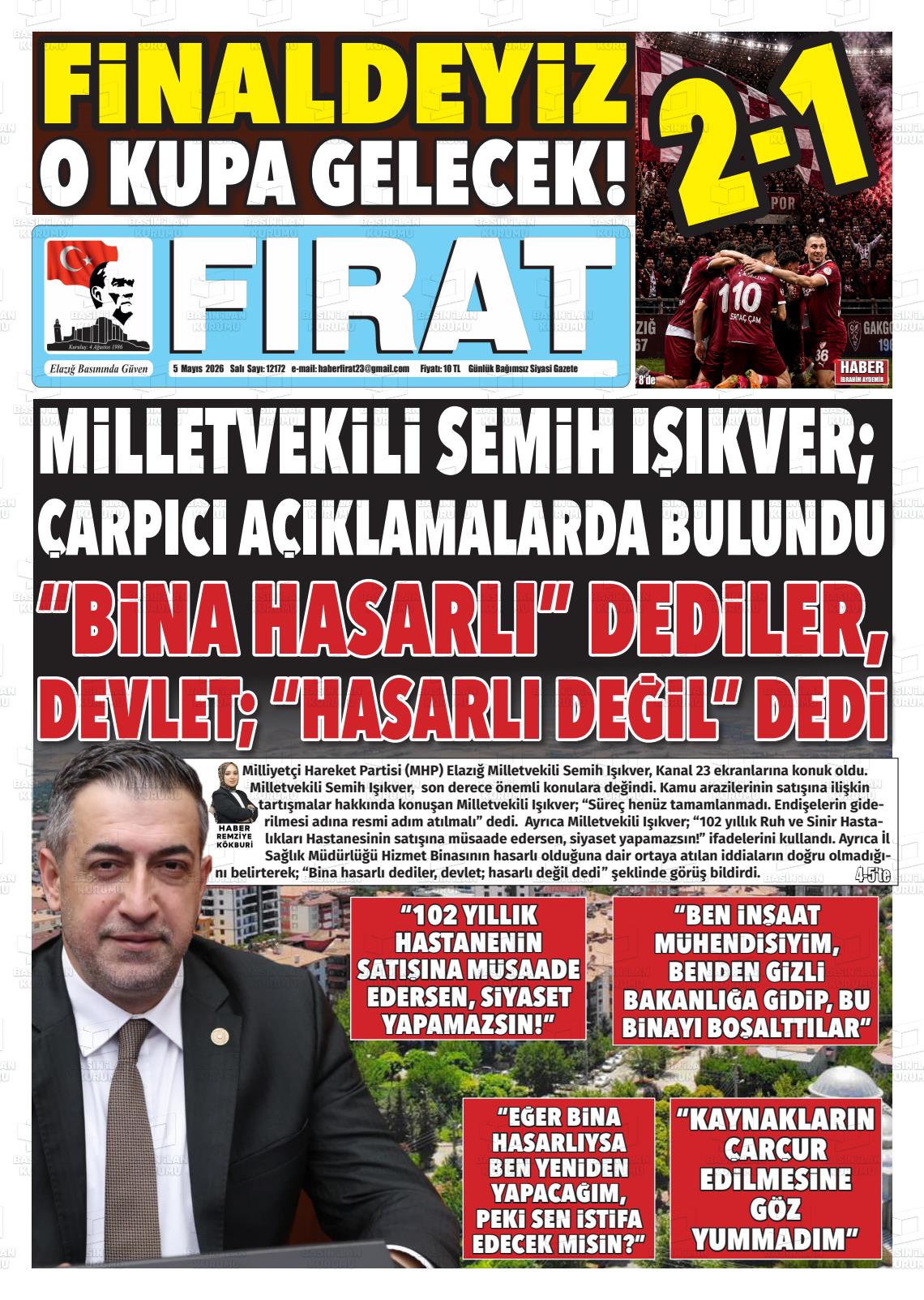Elazig Firatgazetesi 05.05.2026