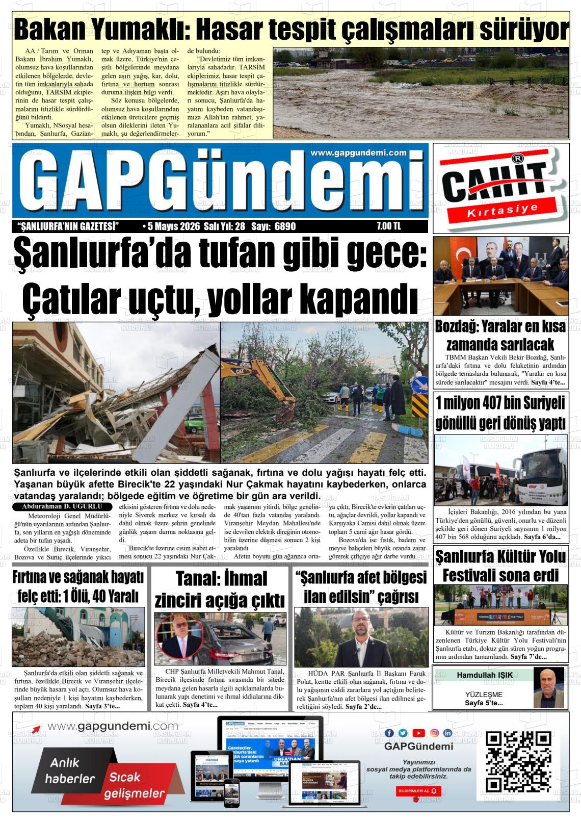 Sanliurfa Gapgundemi 05.05.2026