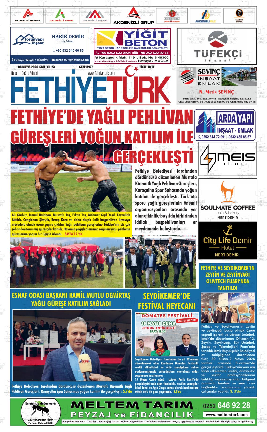 Mugla Gozdefethiye 05.05.2026