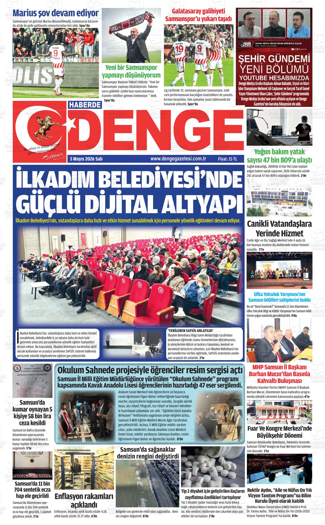 Samsun Haberdedenge 05.05.2026