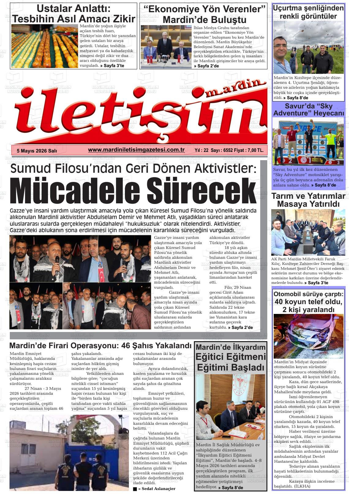 Mardin Iletisim 05.05.2026