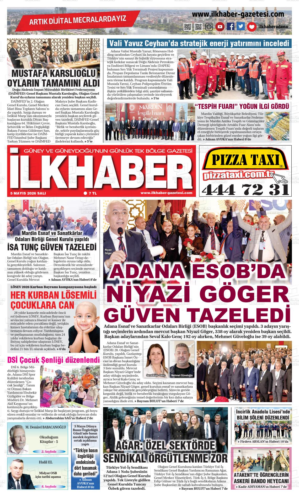 Adana Ilkhaber 05.05.2026