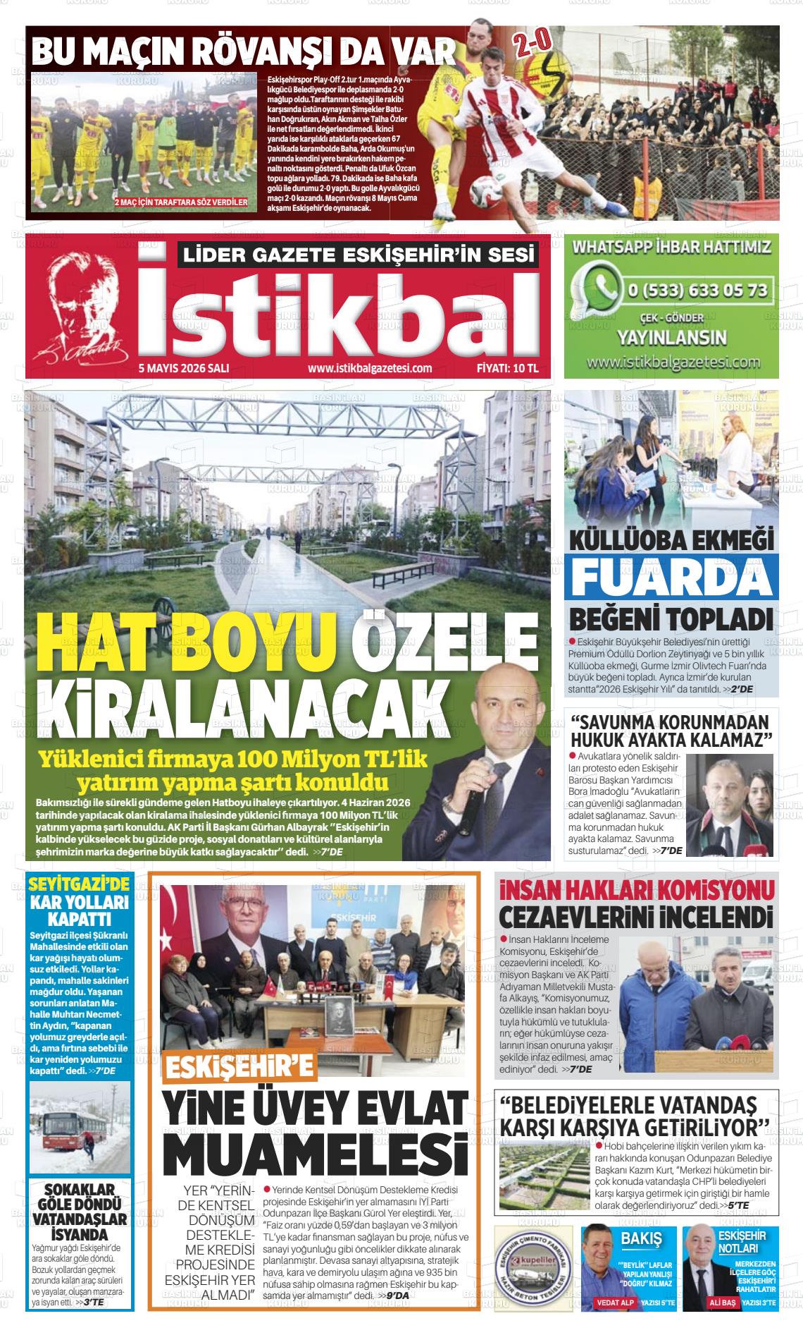 Eskisehir Istikbal 05.05.2026