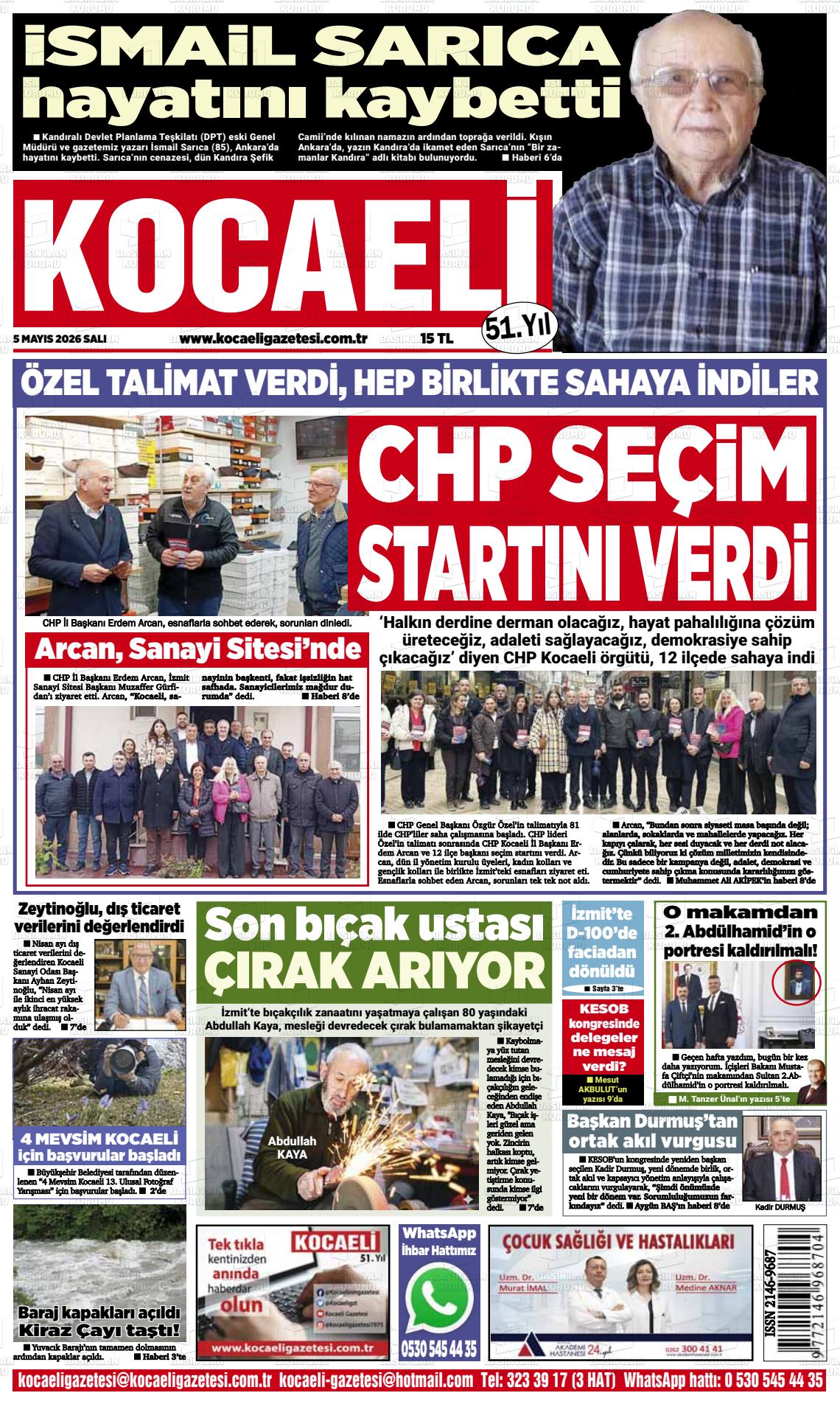 Kocaeli 05.05.2026
