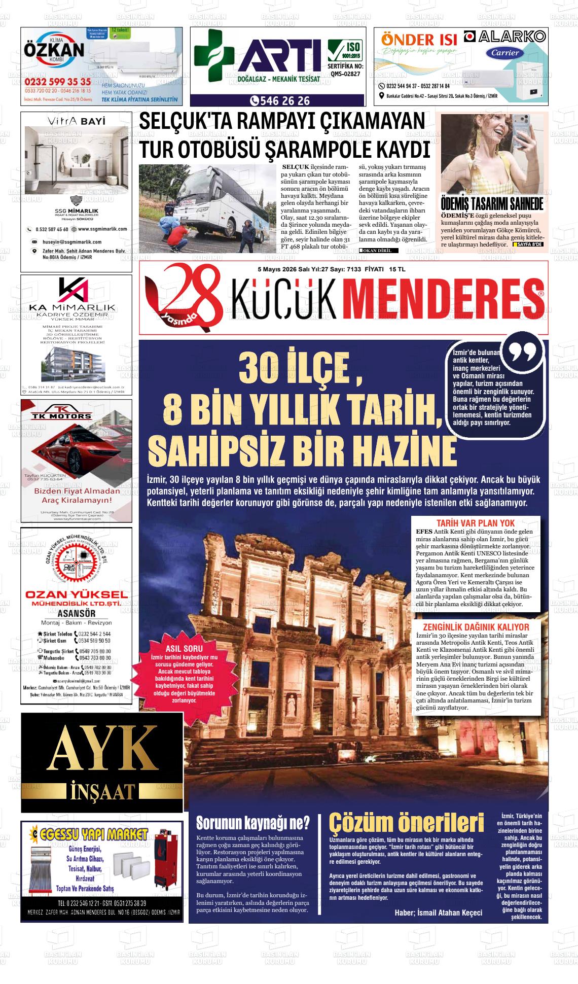 Izmir Kucukmenderes 05.05.2026