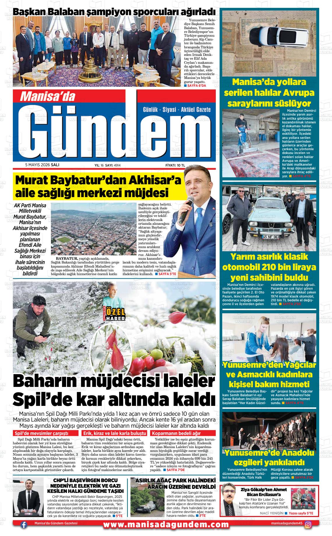 Manisa Dagundem 05.05.2026