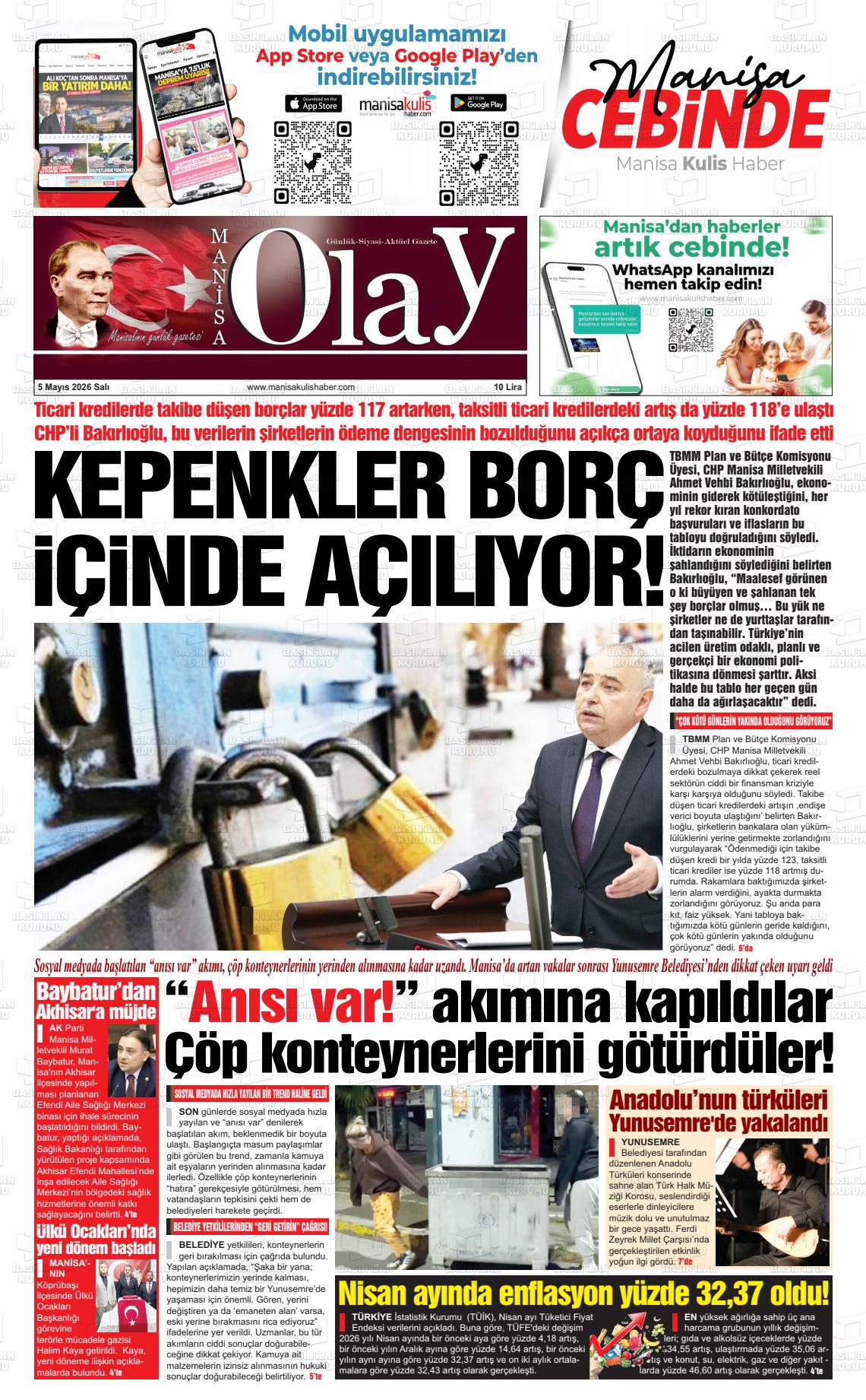 Manisa Olay 05.05.2026