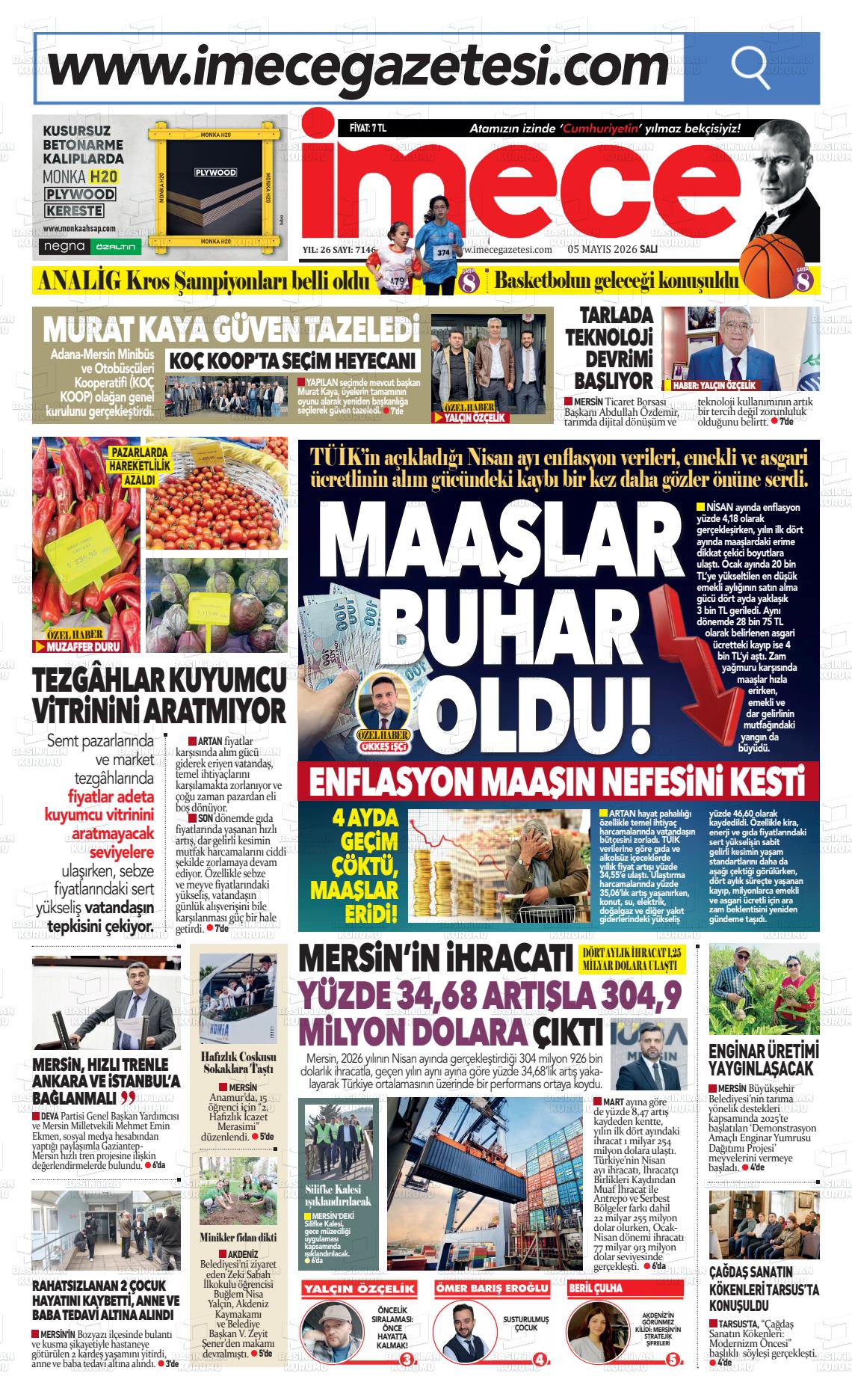 Mersin Imece 05.05.2026