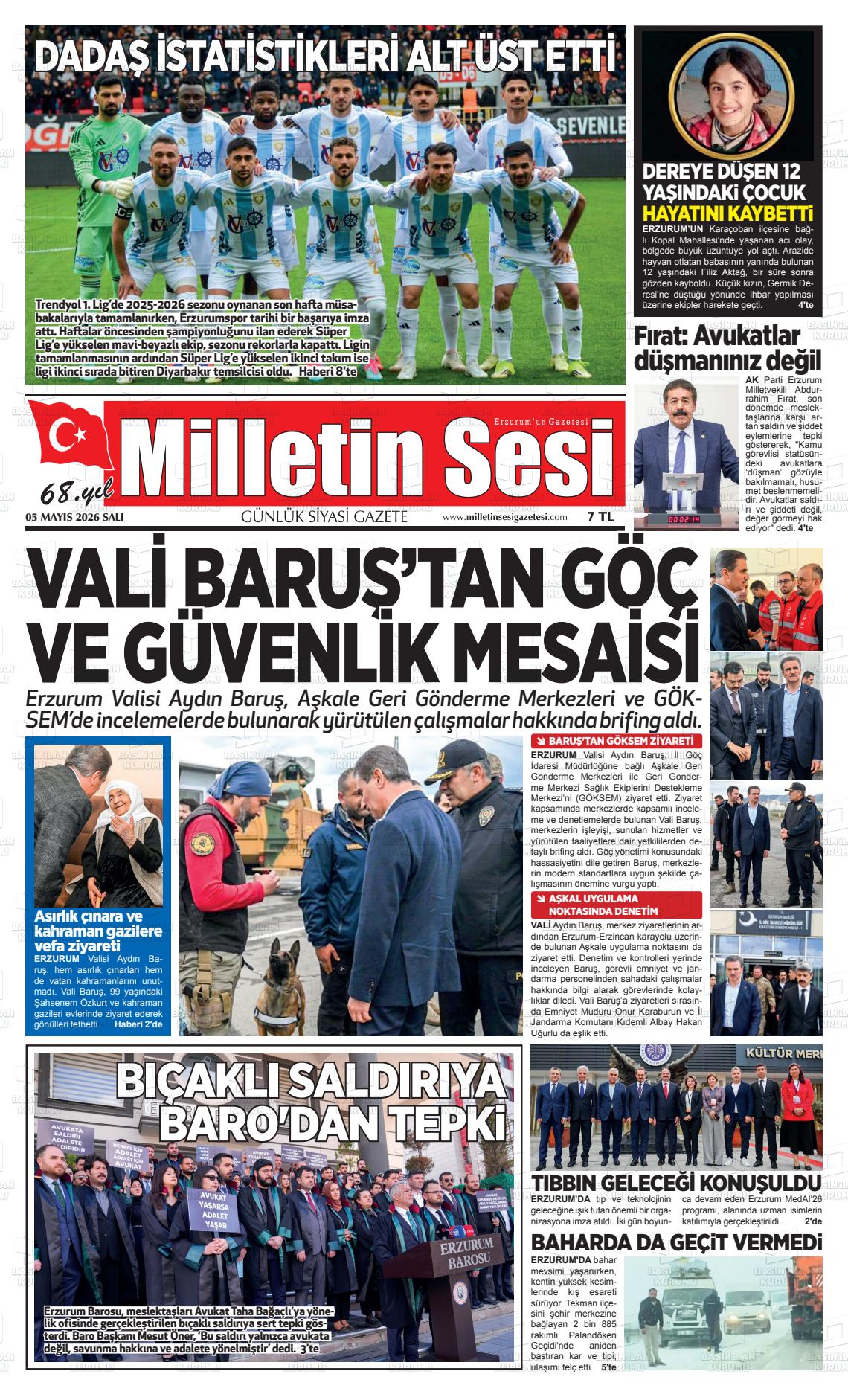 Erzurum Milletinsesi 05.05.2026