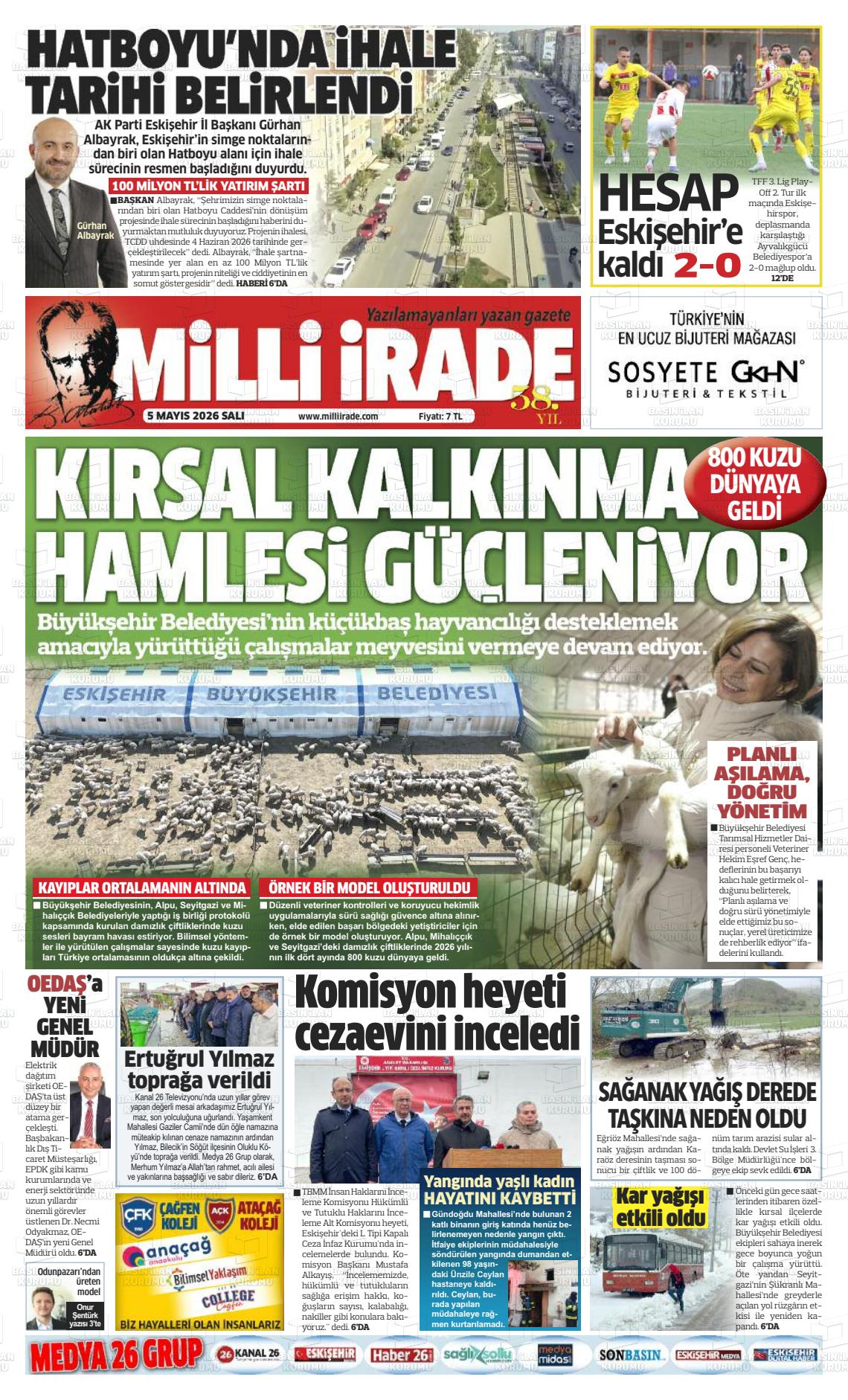 Konya Milliirade 05.05.2026
