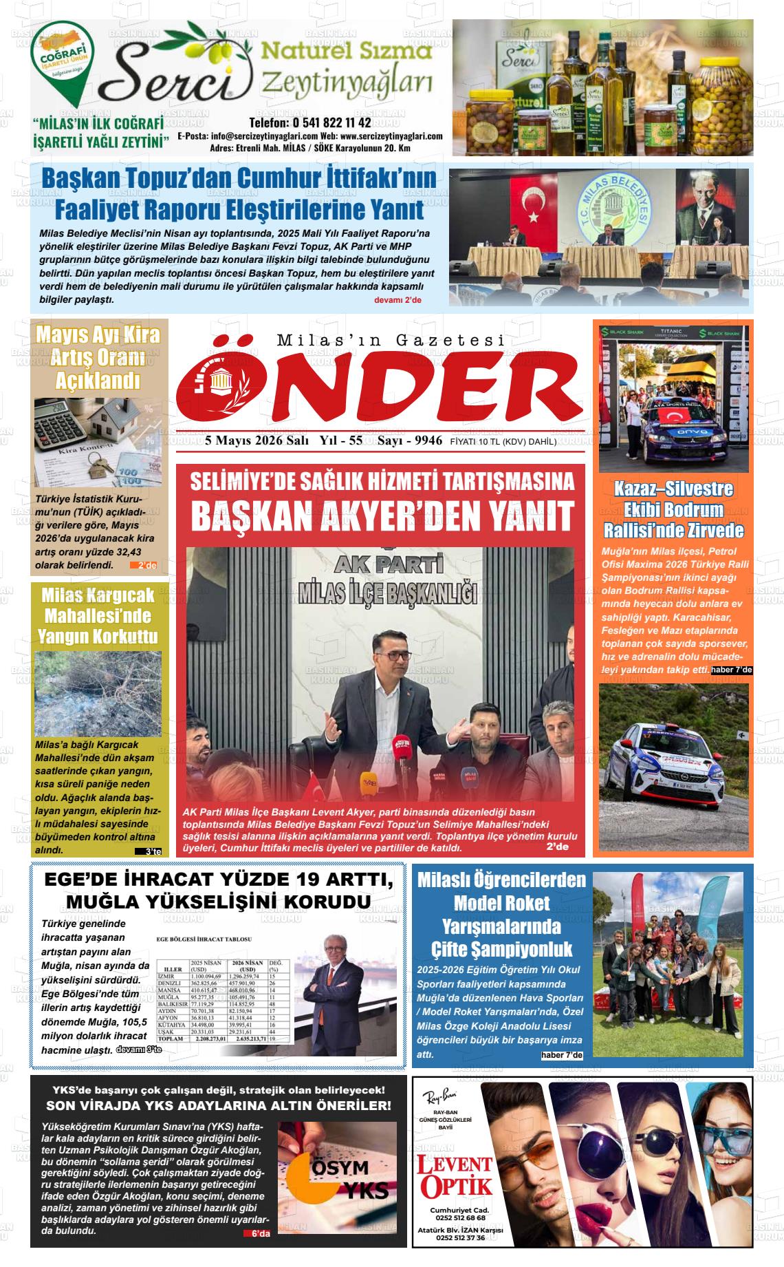 Mugla Onder 05.05.2026