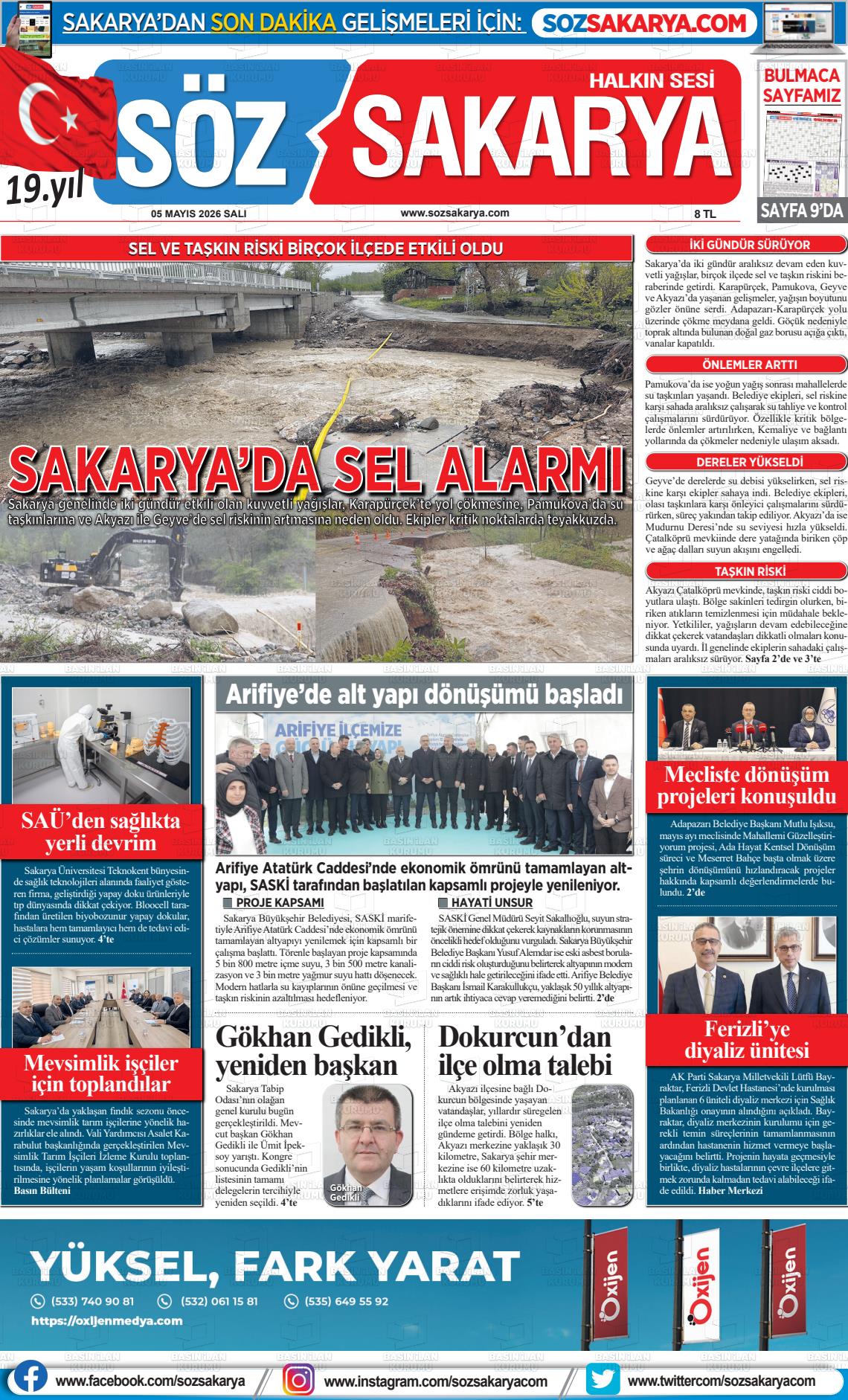 Sakarya Halk 05.05.2026