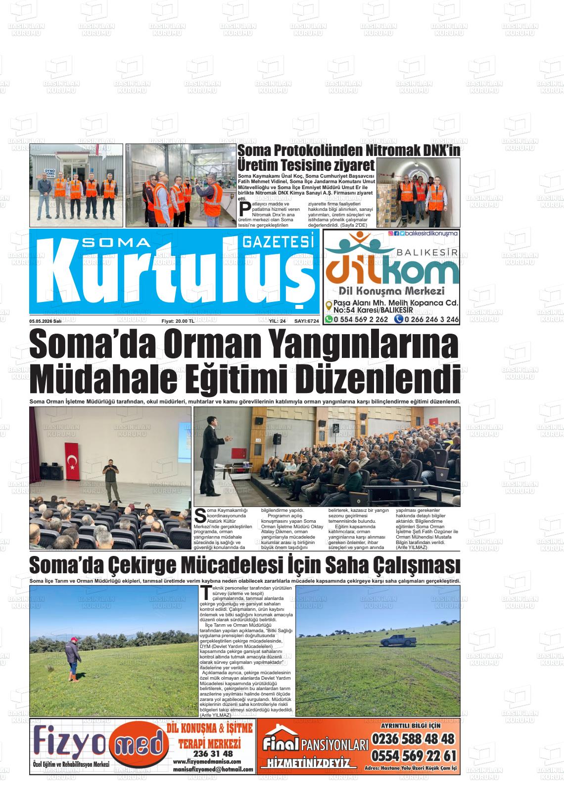 Manisa Somagundem 05.05.2026