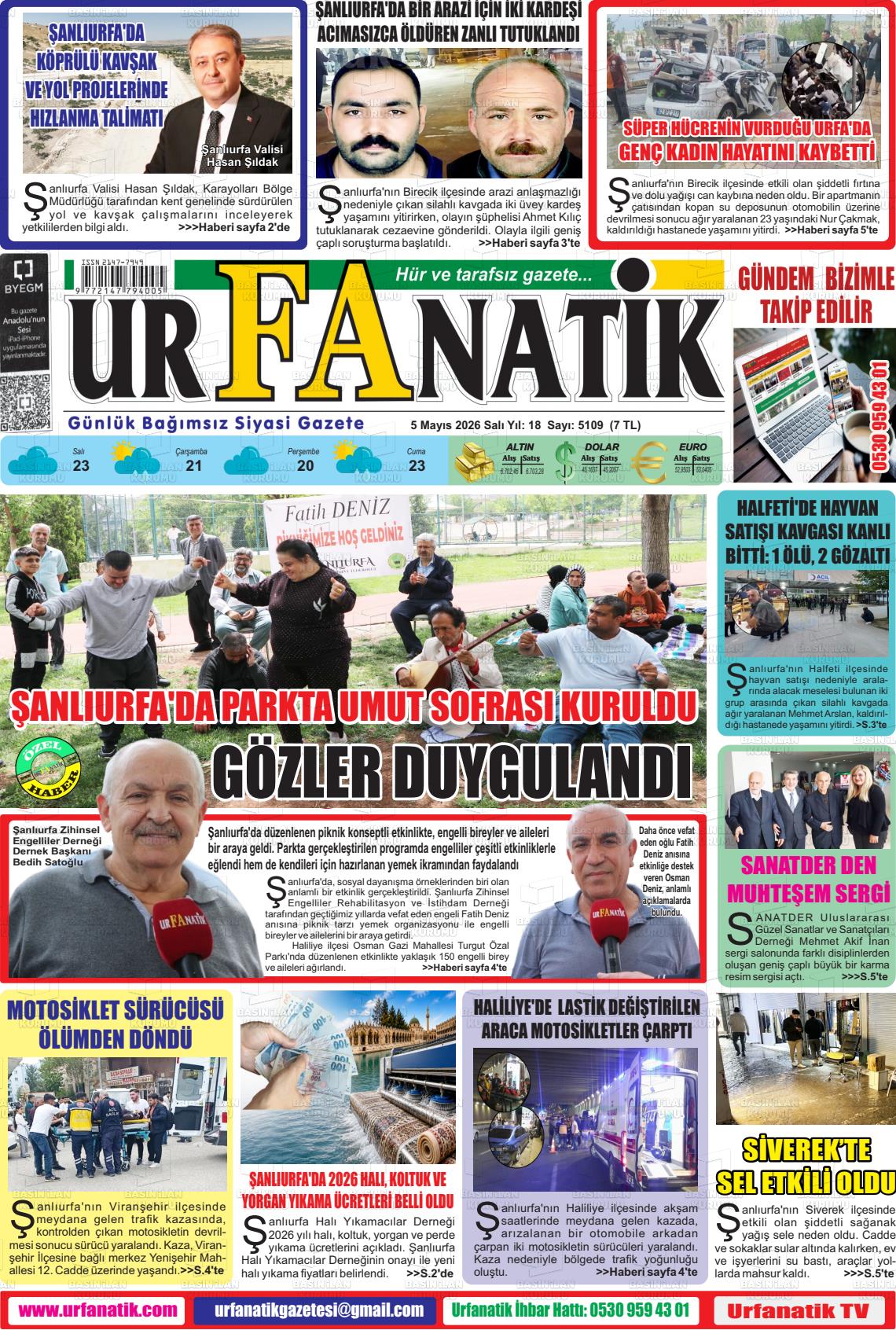 Sanliurfa Urfanatik 05.05.2026