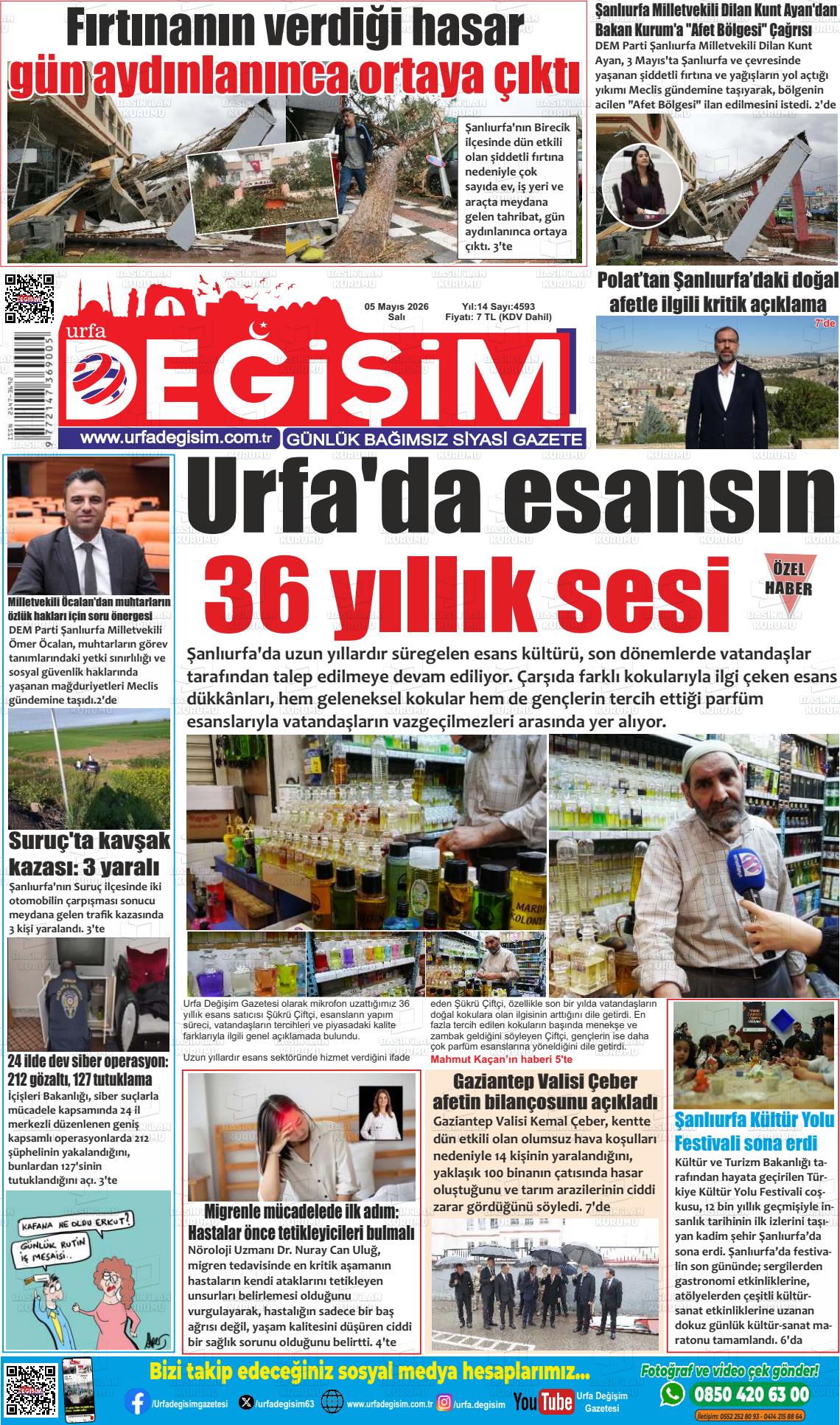 Sanliurfa Urfastar 05.05.2026