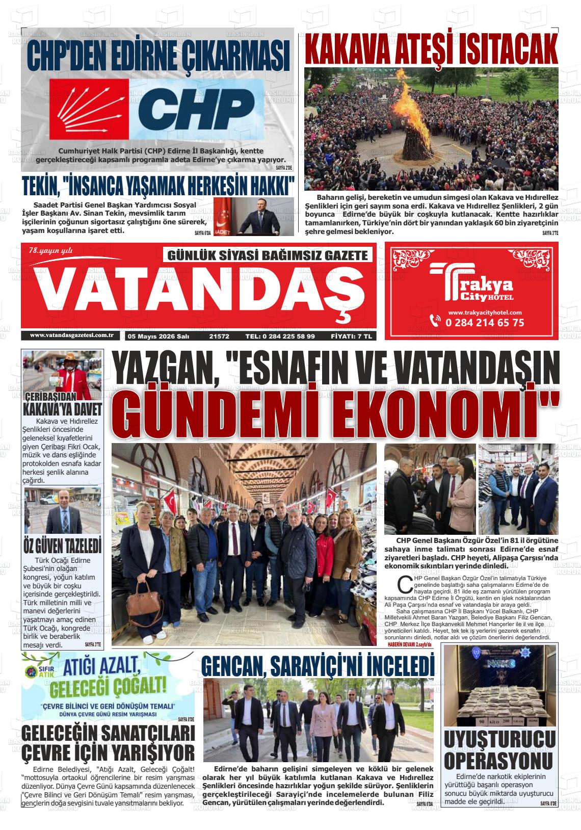 Edirne Vatandas 05.05.2026