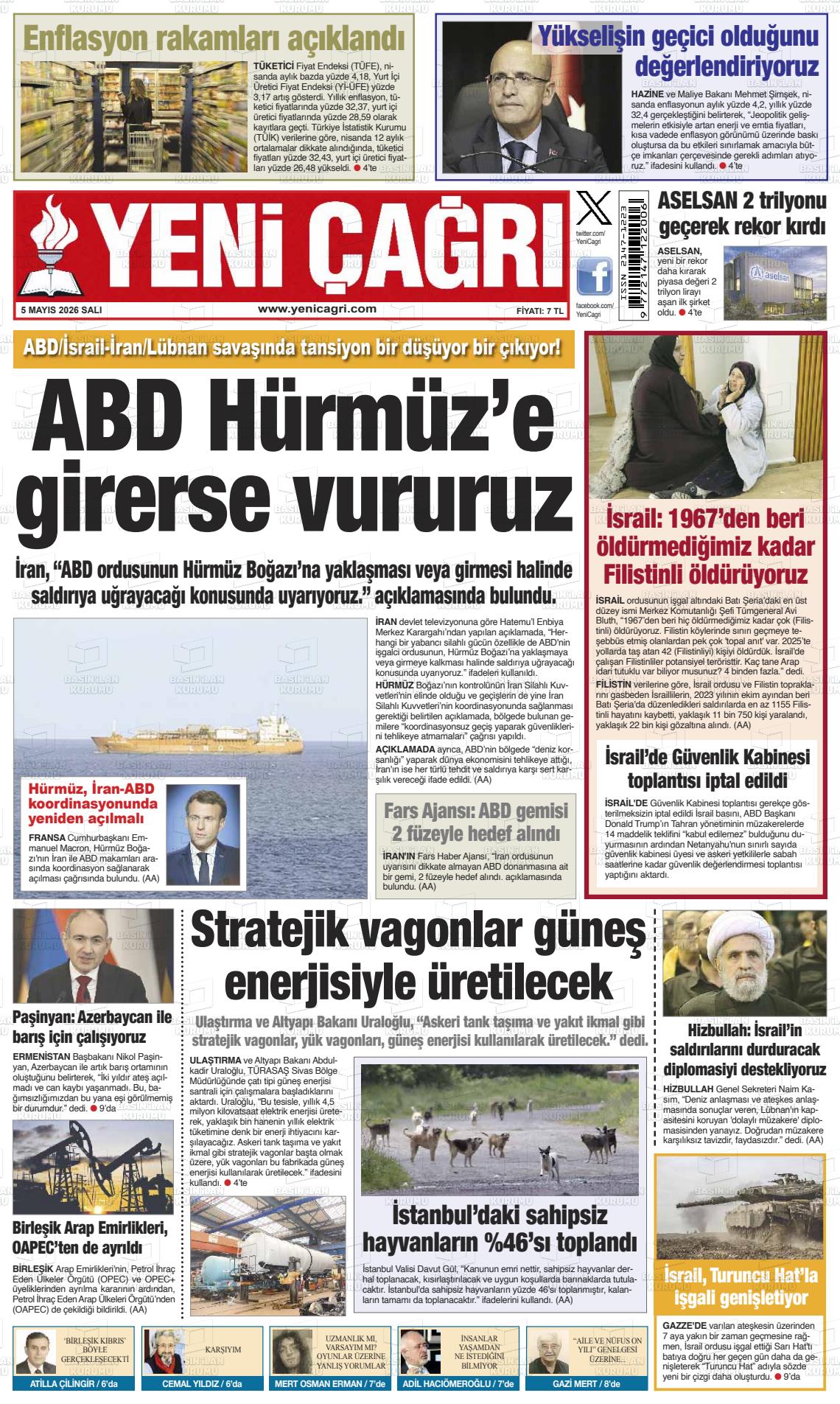 Istanbul Yenicagri 05.05.2026