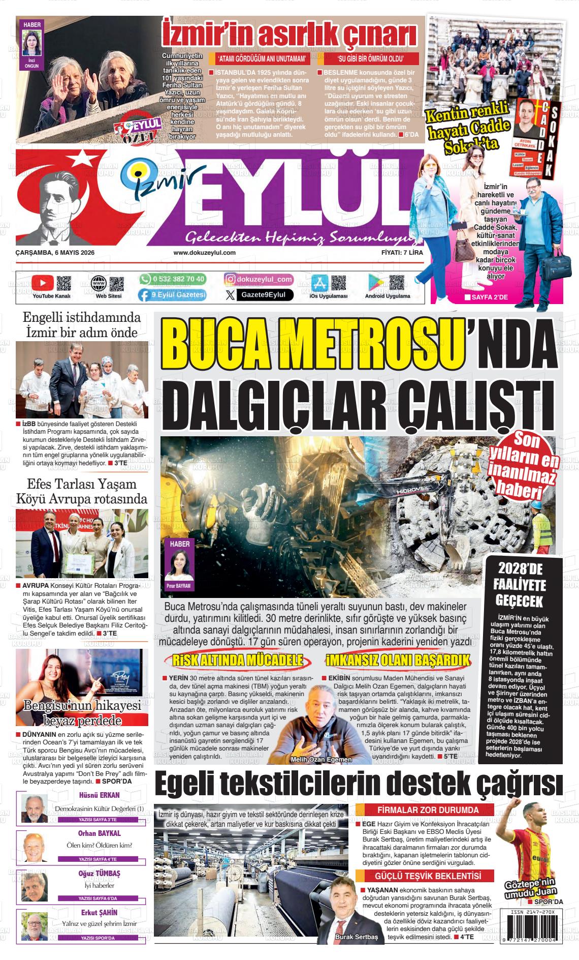 Izmir 9 Eylul 06.05.2026