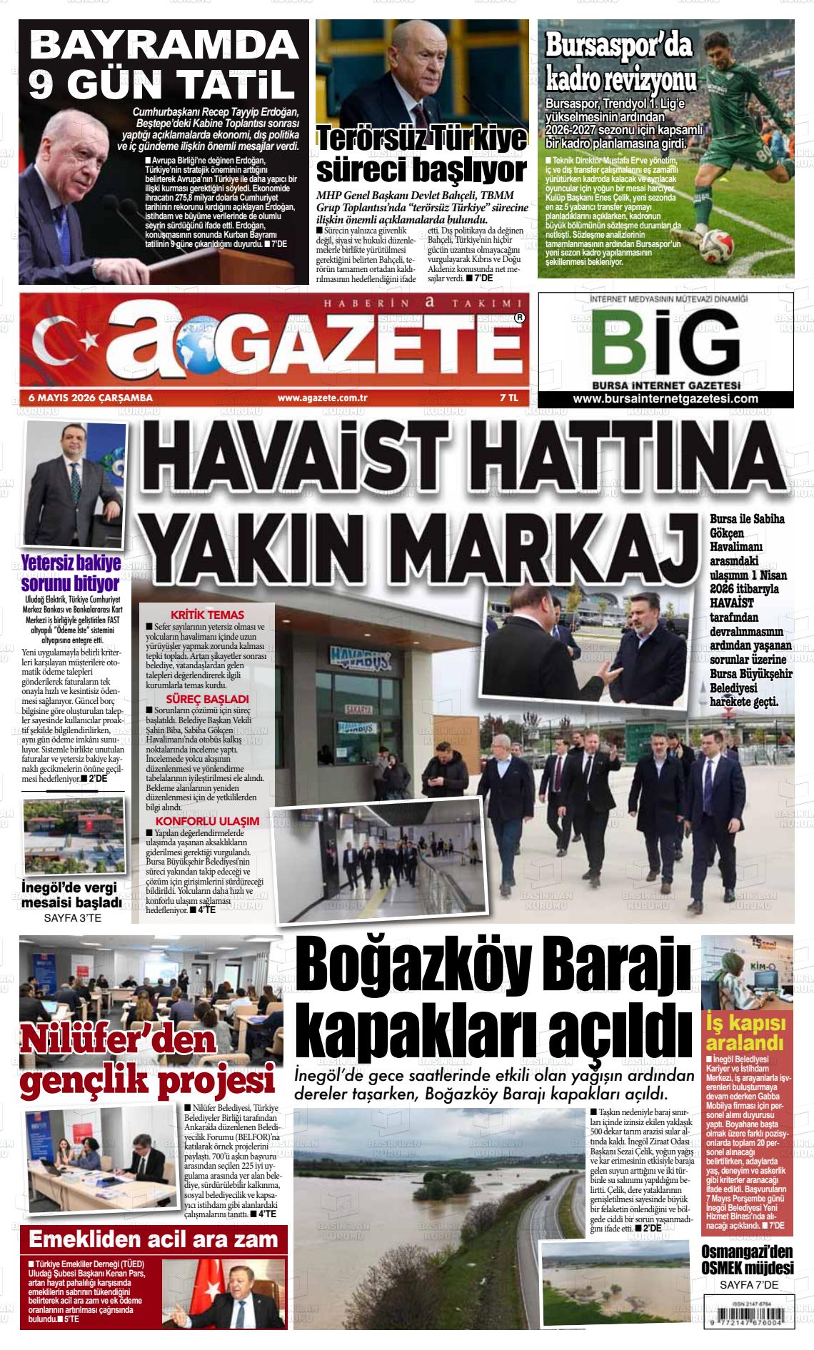 Bursa Agazete 06.05.2026