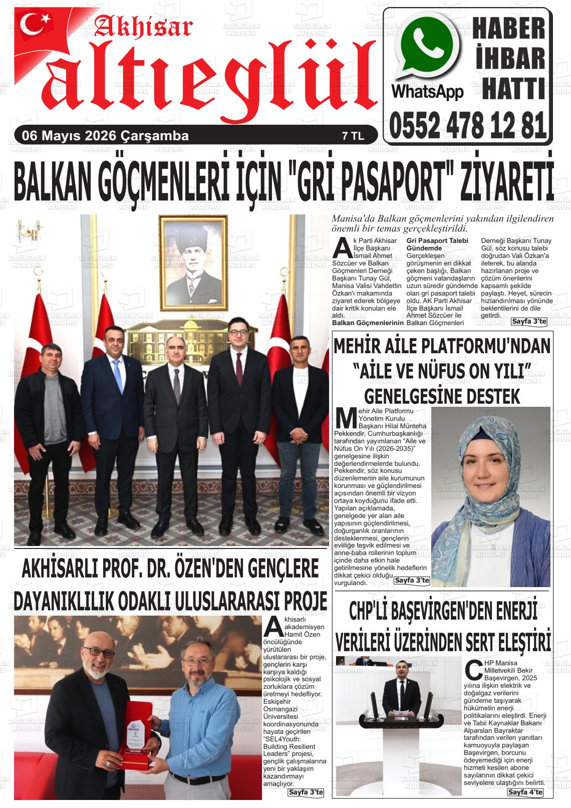 Manisa Akhisargundem 06.05.2026