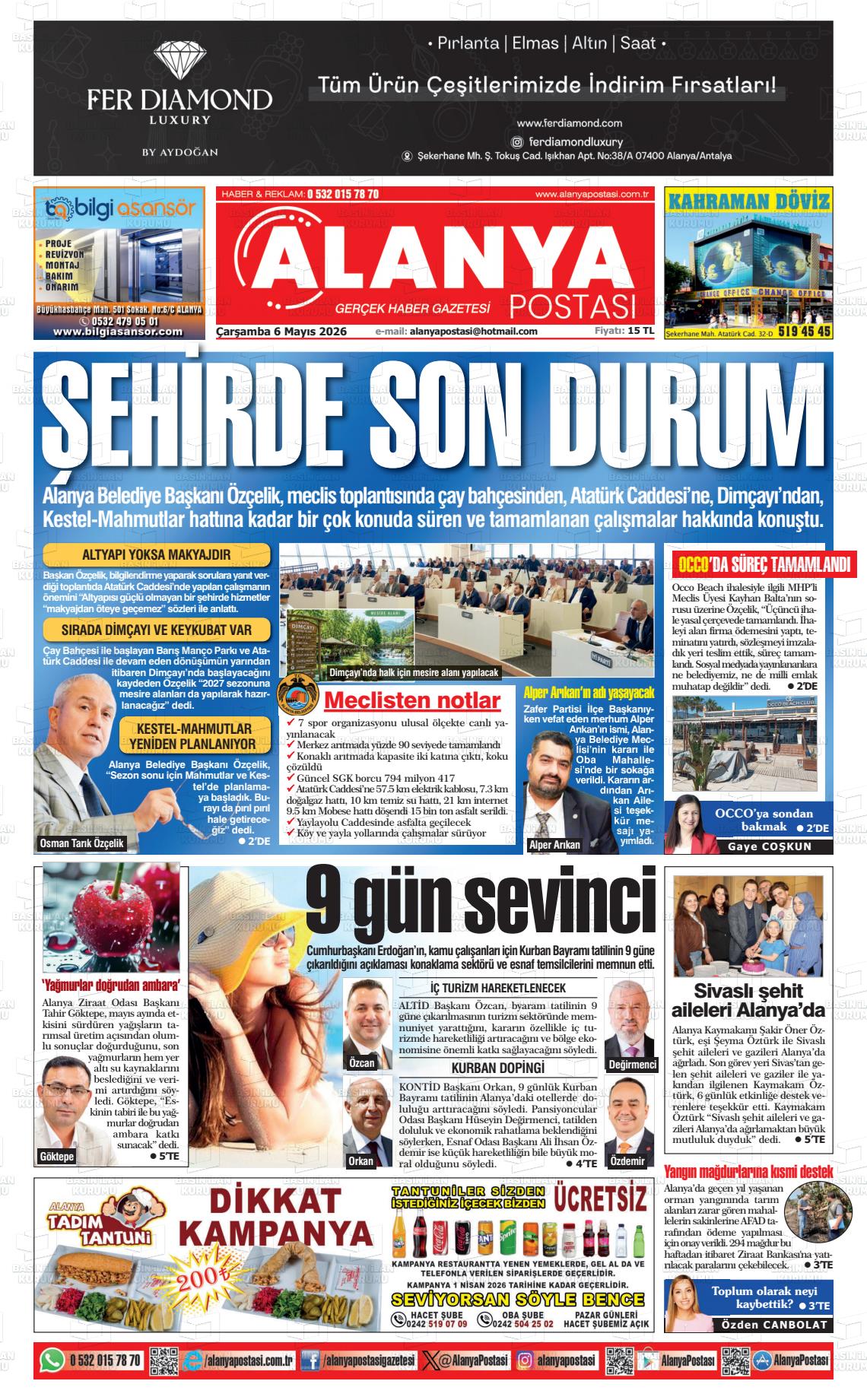 Antalya Alanyapostasi 06.05.2026