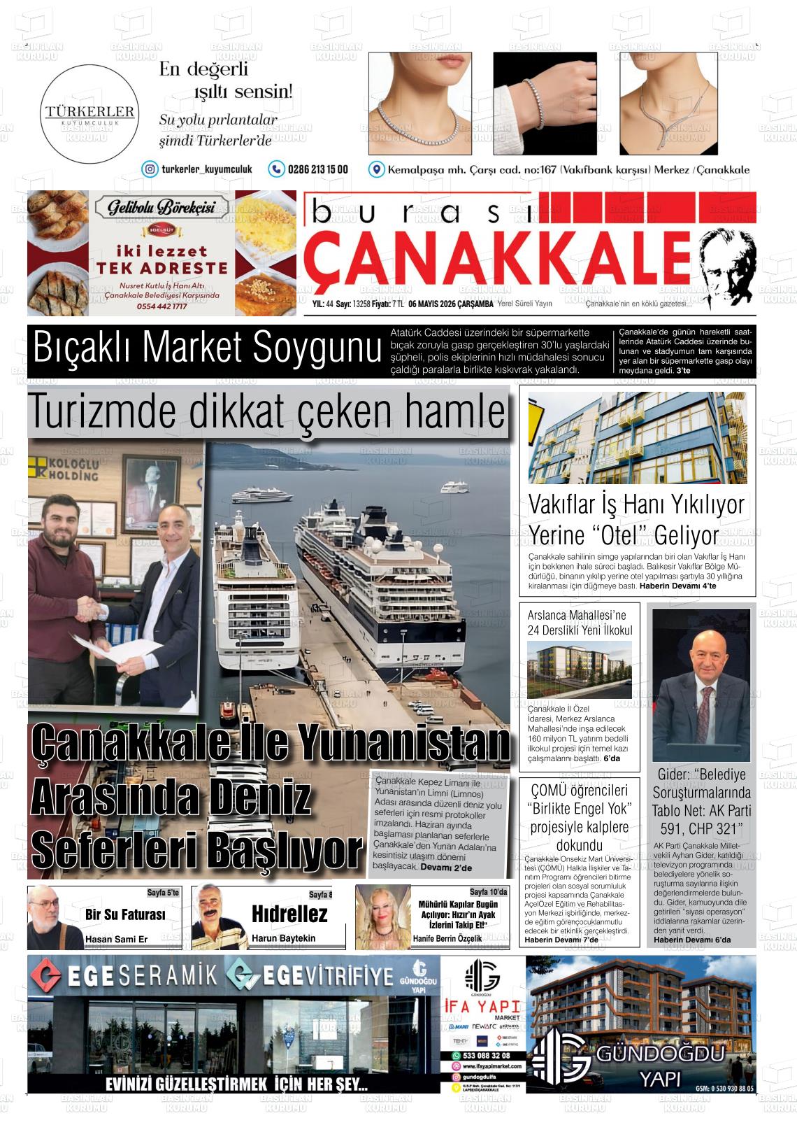 Canakkale Burasi 06.05.2026