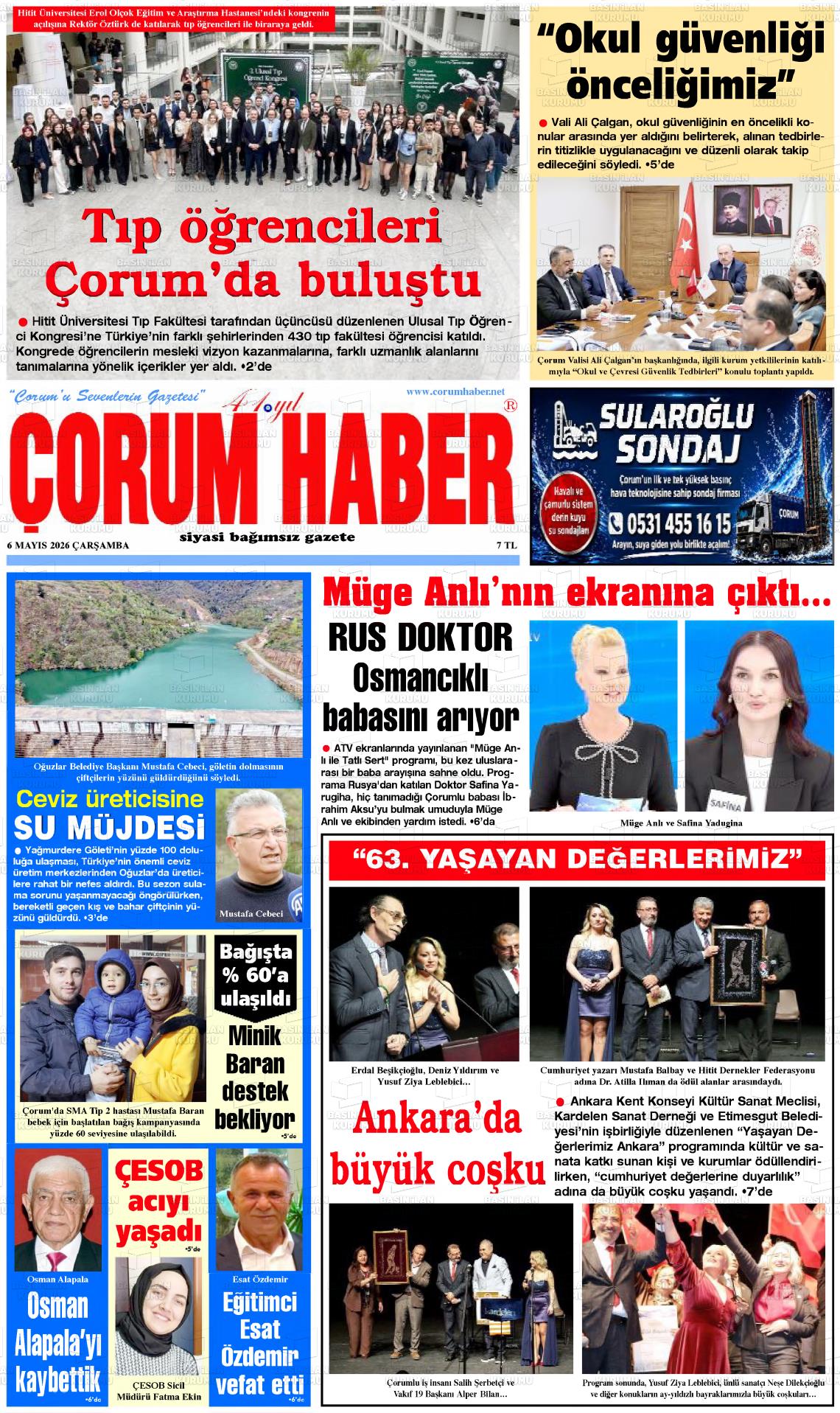 Corum Haber 06.05.2026