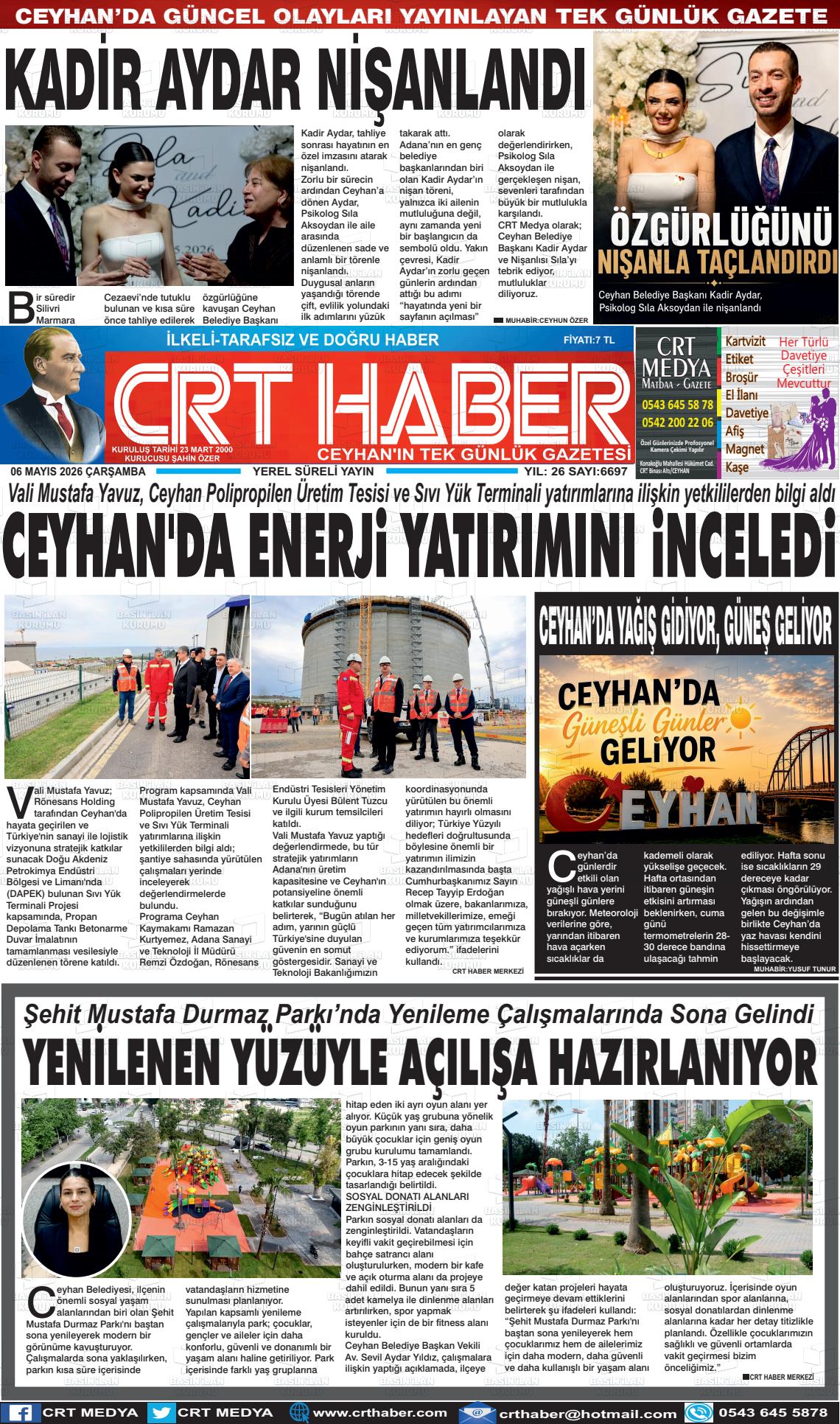 Adana Crthaber 06.05.2026