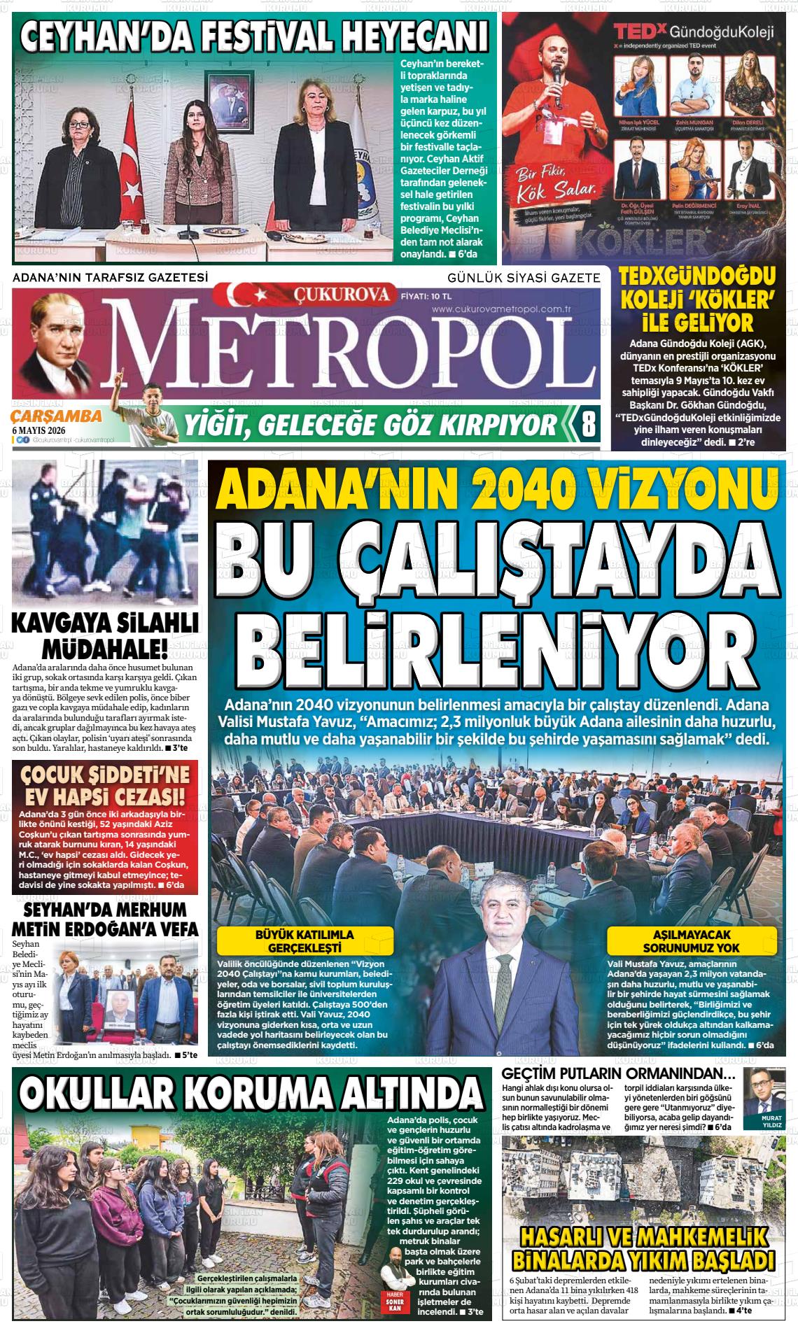 Adana Cukurovametropol 06.05.2026