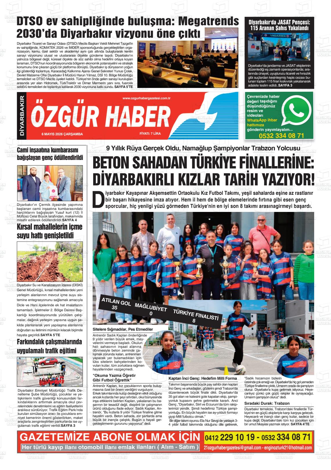 Diyarbakir Ozgurhaber 06.05.2026